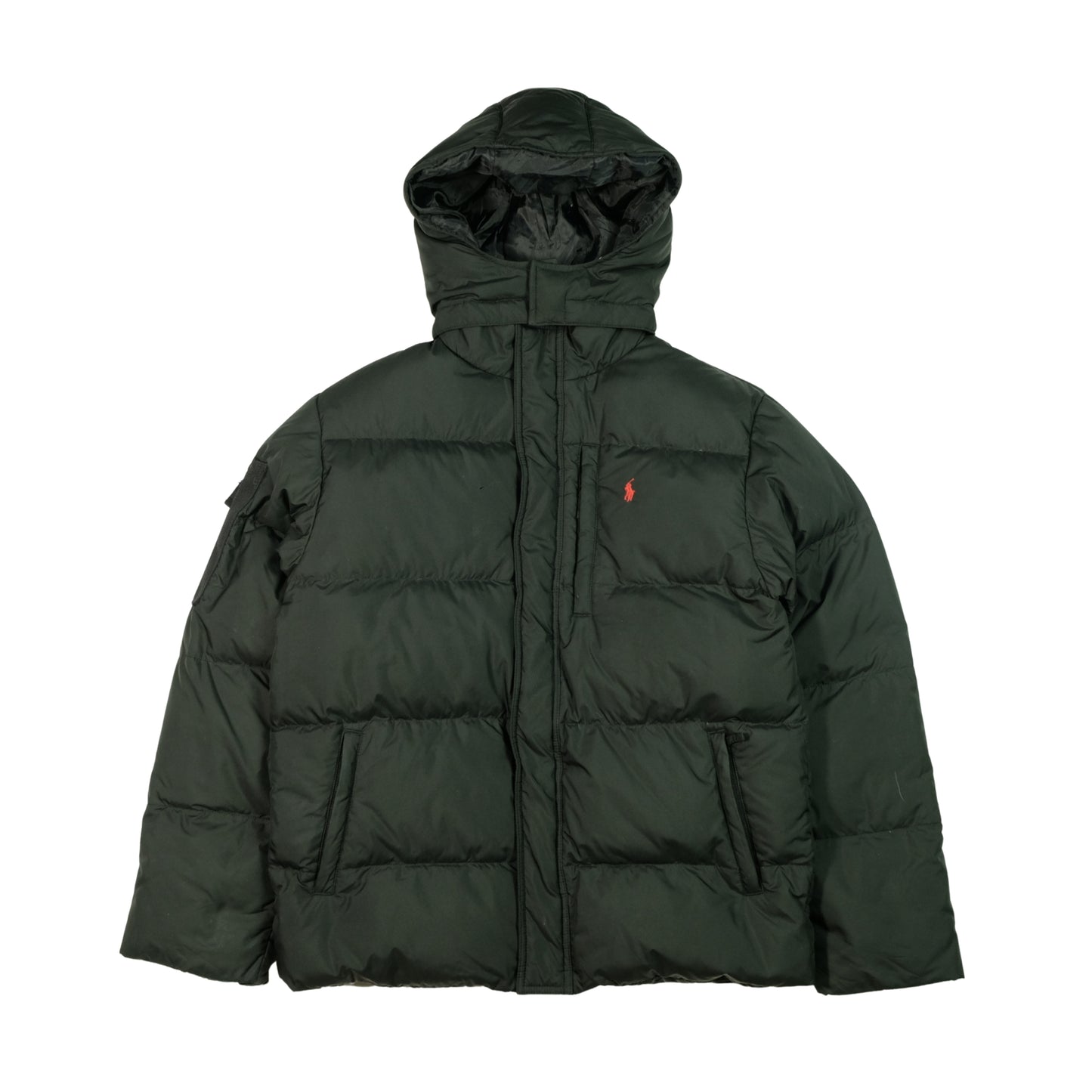 Polo Ralph Lauren Vintage 1990s Black Puffer Jacket Small