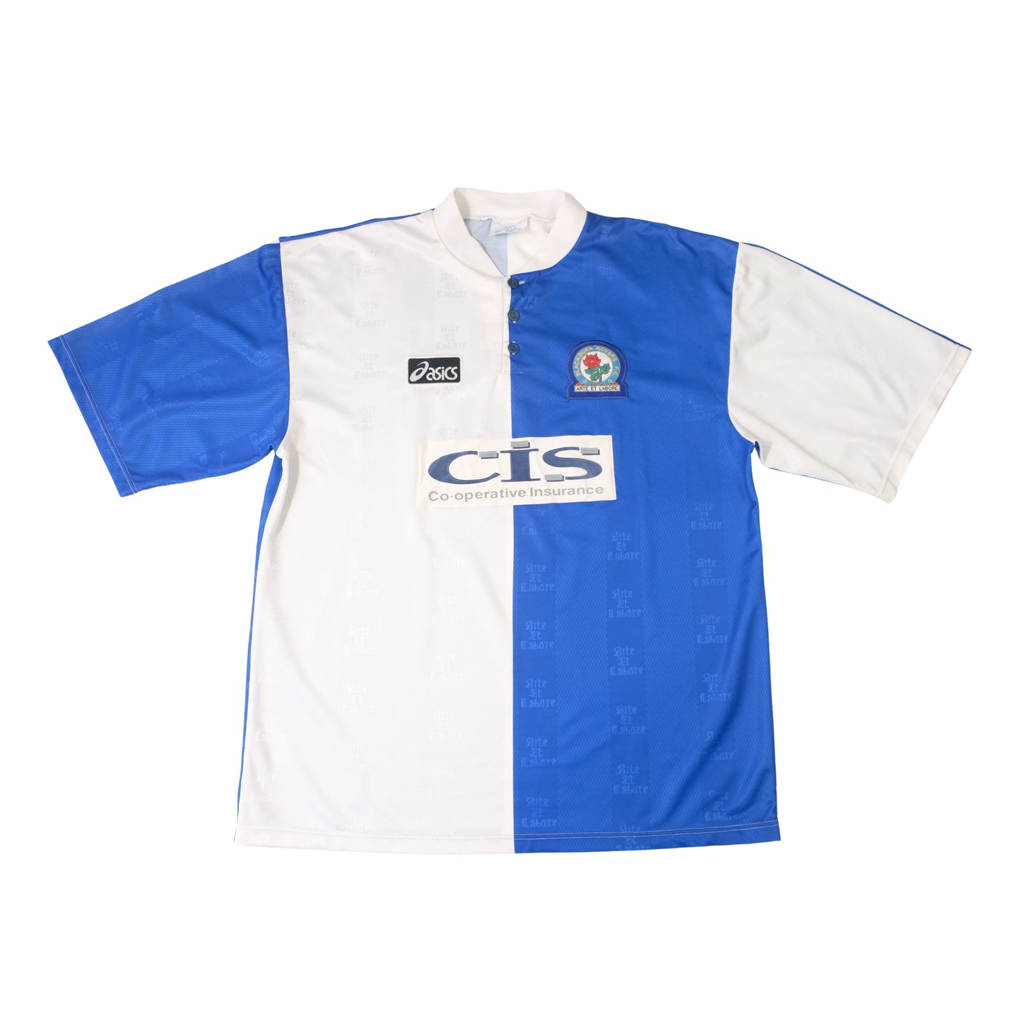 1996/98 Blackburn Rovers Home Shirt Asics (XL)
