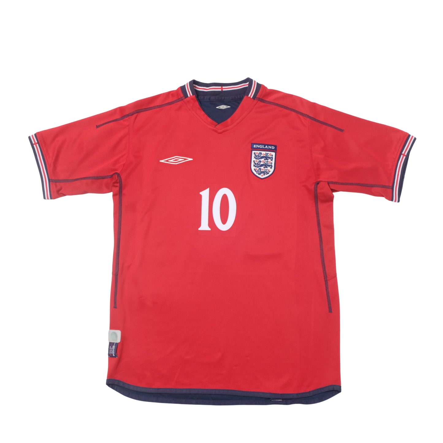 2002/04 England Home Shirt Umbro Owen (M/L)