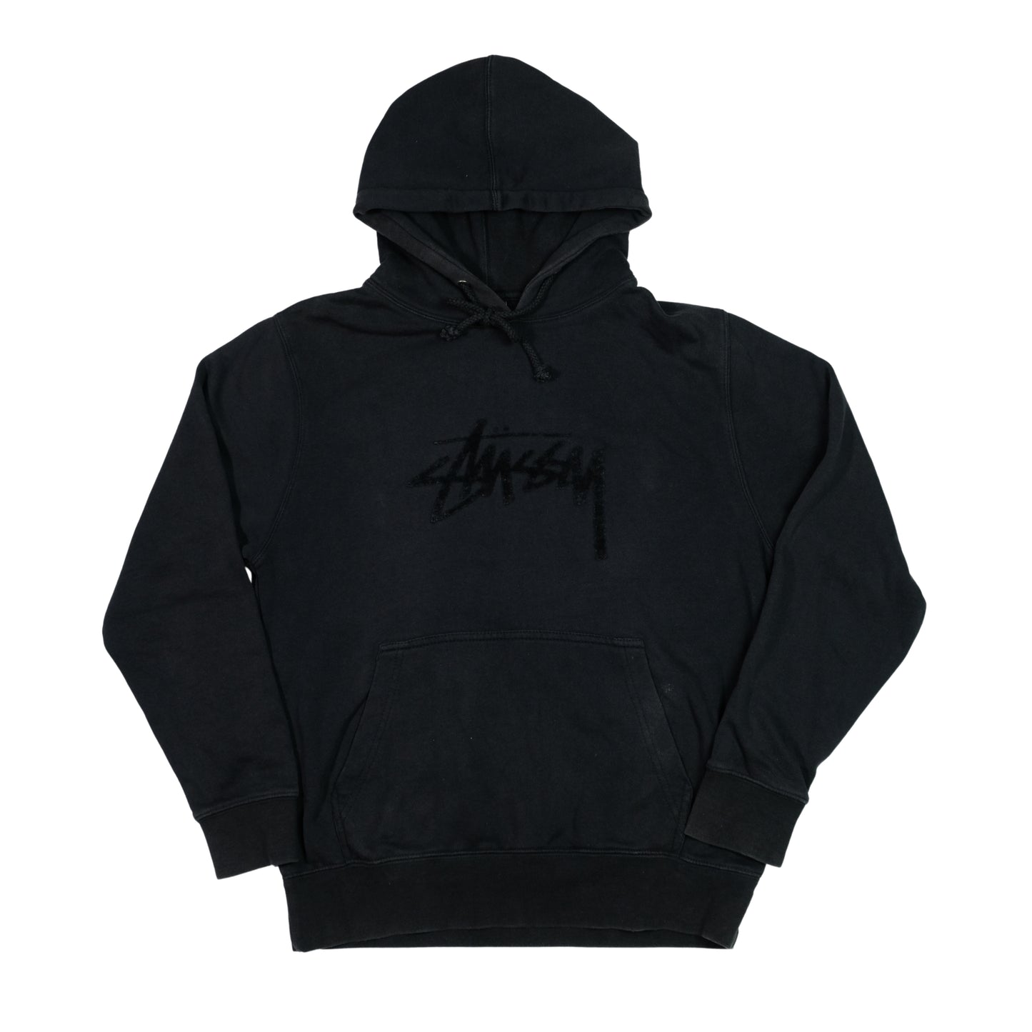 Stussy Vintage Black Hoodie Small