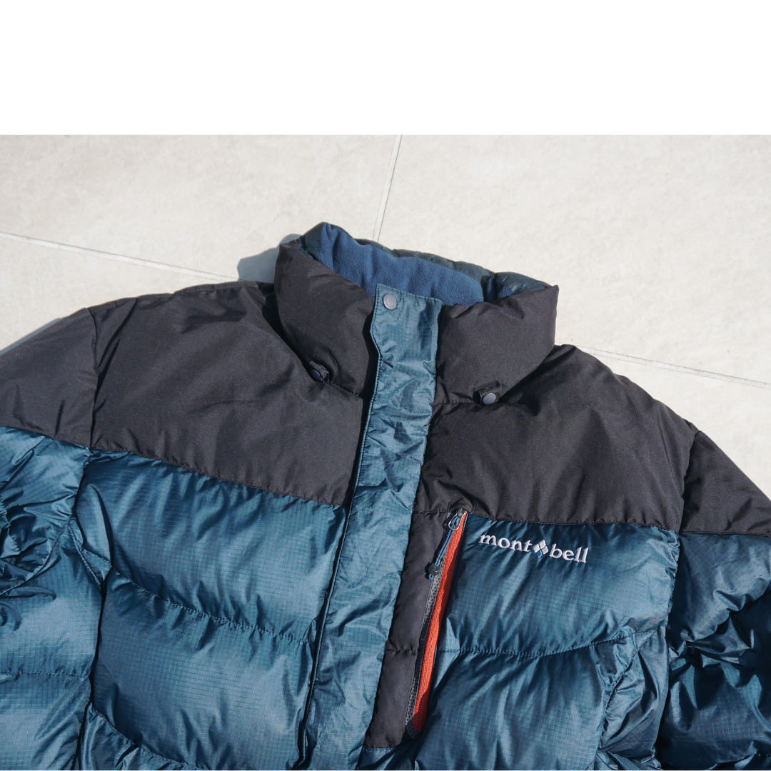 Montbell EX 700 Windstopper Vintage Puffer Jacket (L/XL)