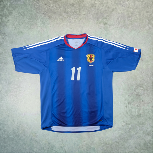 2004/06 Japan Home Shirt Adidas Tanaka (S)
