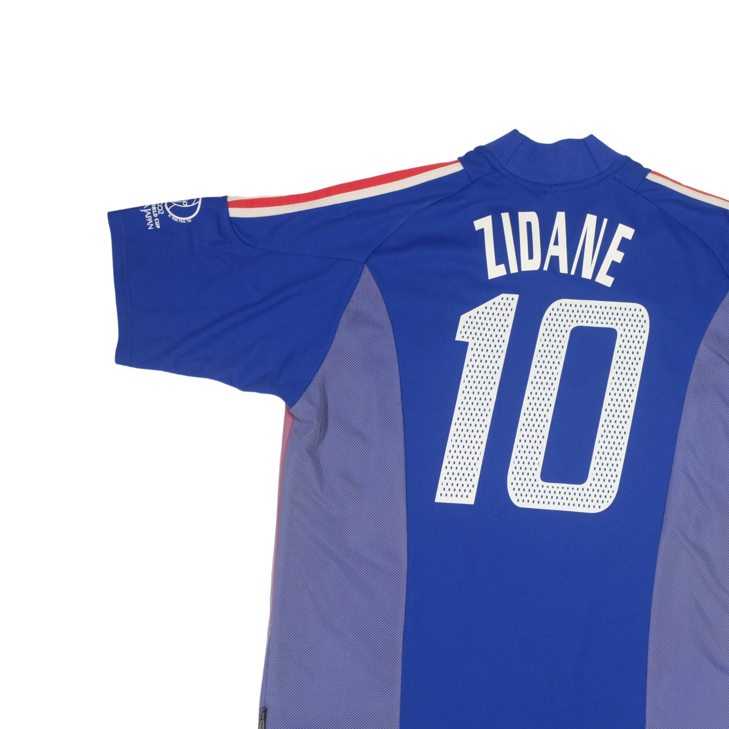 2002/2004 France Home Shirt Zidane Adidas