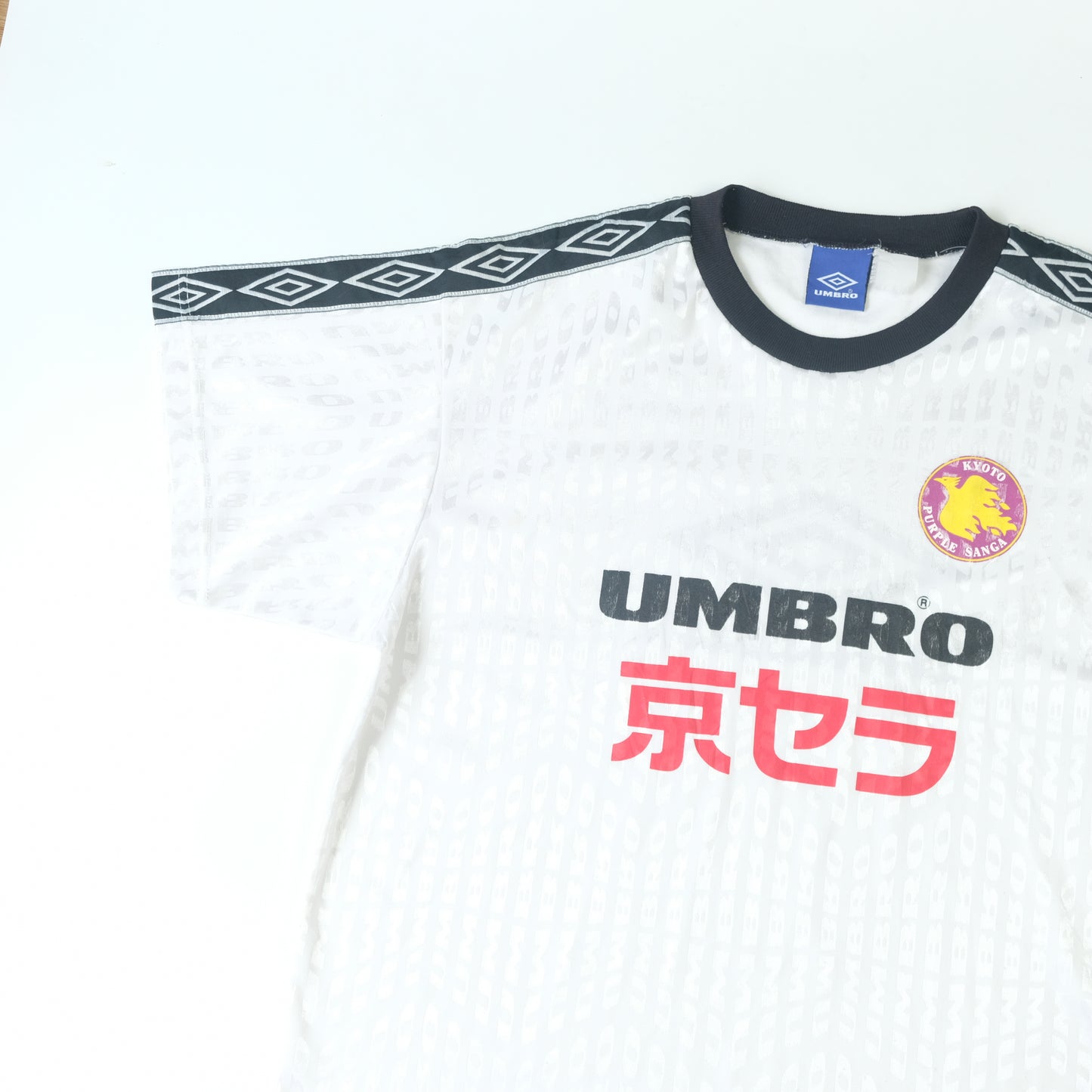 1998 Kyoto Purple Sanga Training Shirt Umbro J-League