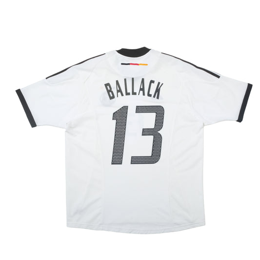 2002/03 Germany Home Shirt Adidas Ballack (L/XL)
