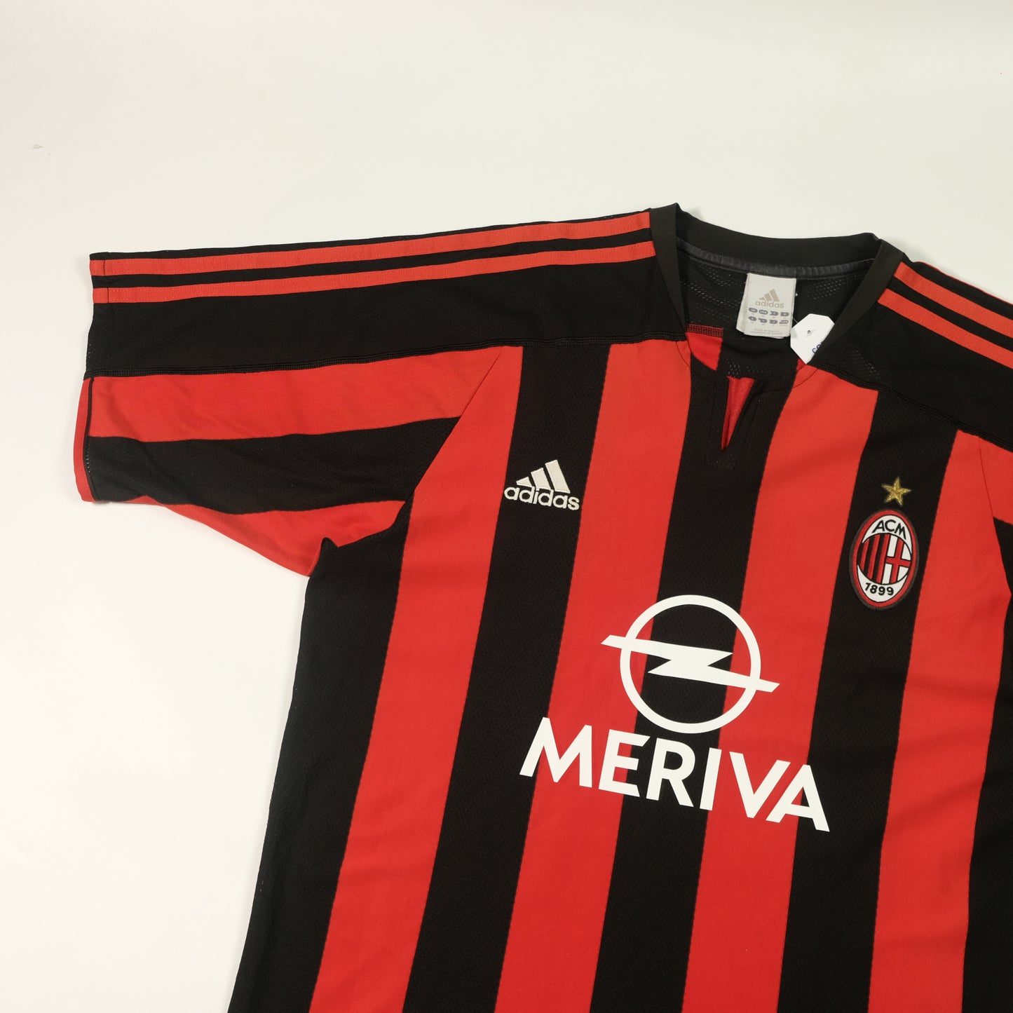 2003/2004 AC Milan Kaka Home Shirt Adidas (M)