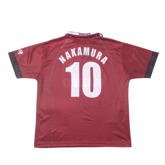 2002/03 Reggina Home Shirt Nakamura Fan Version (M)