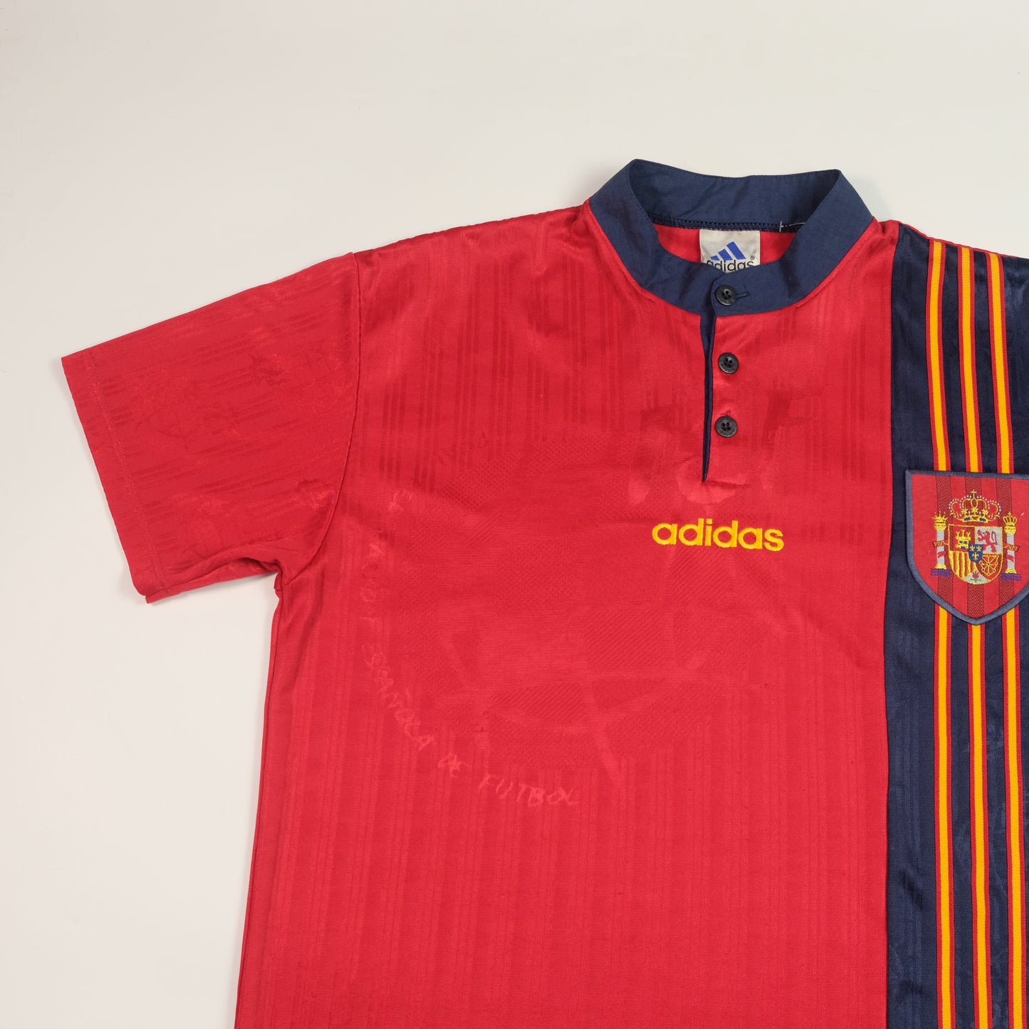 1996/98 Spain Home Shirt Adidas (L)