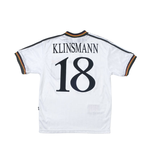 1996/98 Germany Home Shirt Adidas Klinsmann (S/M)