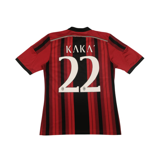 2014/15 AC Milan Home Shirt Adidas Kaka (M)