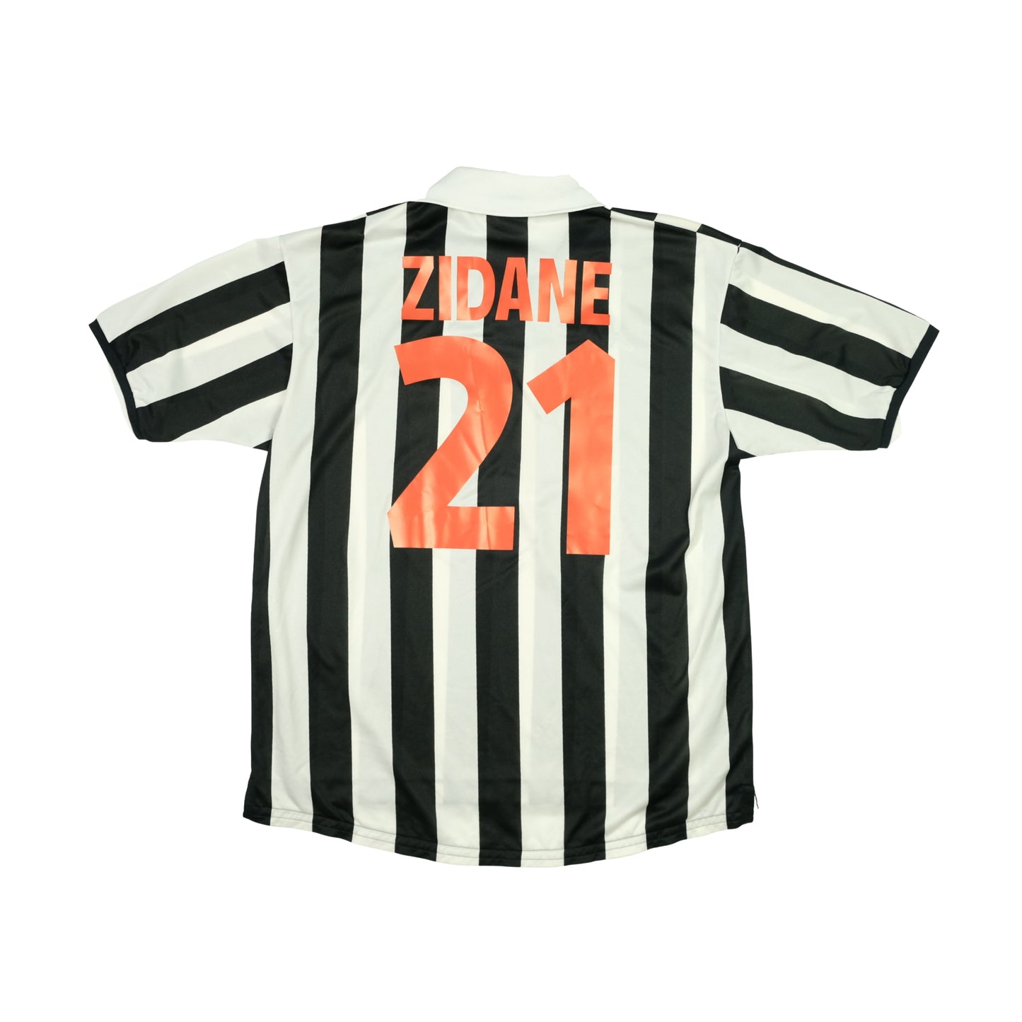 Juventus Italy Kappa Zidane 21 Original 1998/1999 Home Vintage Football Shirt Large