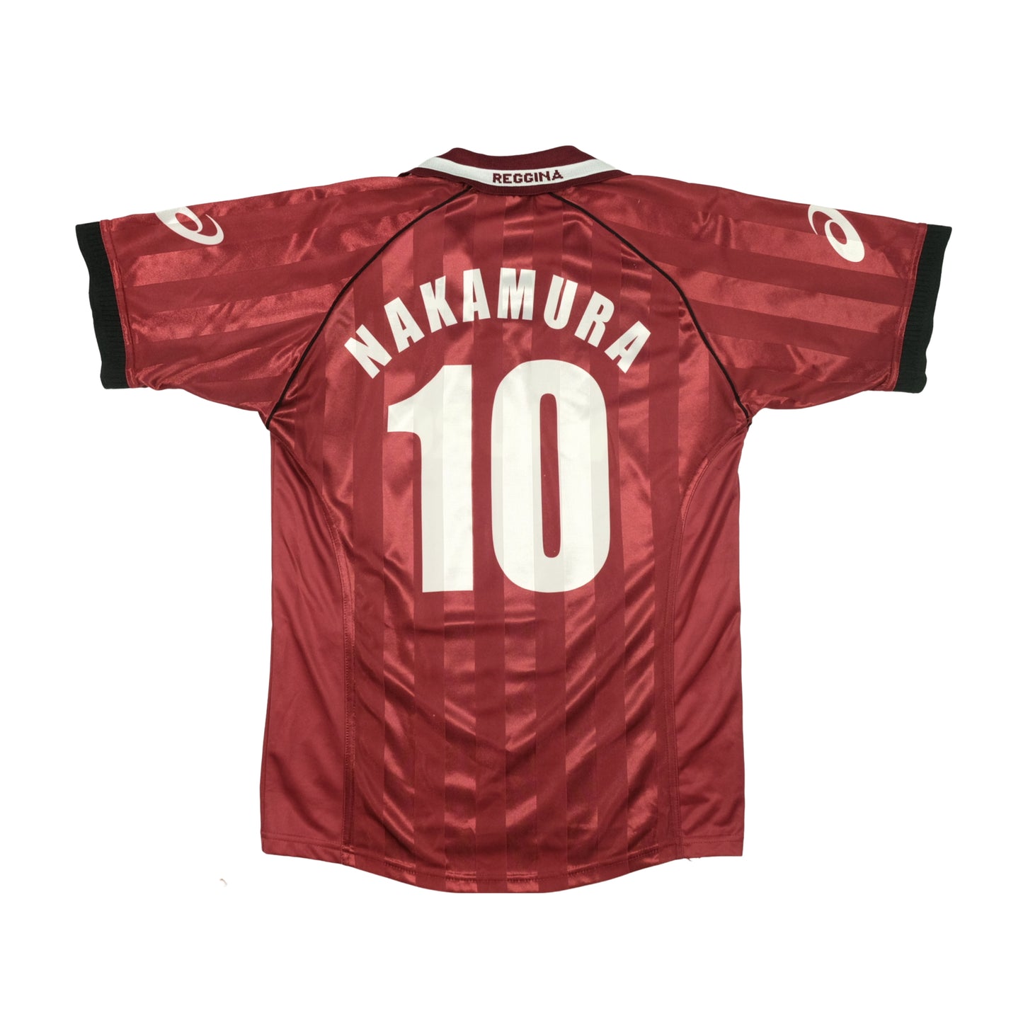 Reggina Nakamura Asics 2002/2003 Original Home Football Shirt Medium