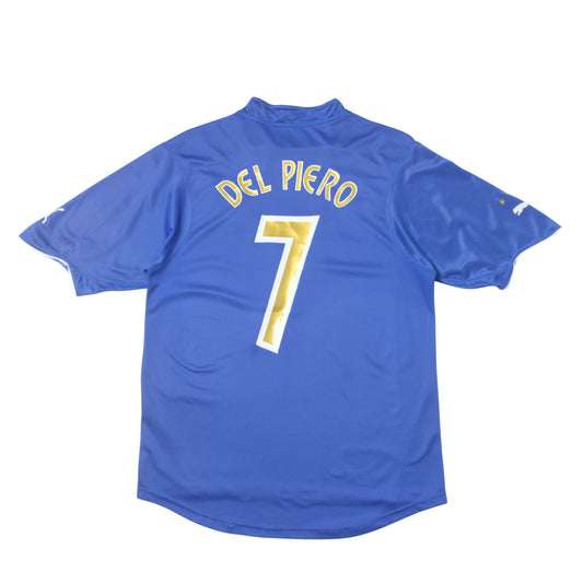 2003/04 Italy Home Shirt Puma Del Piero (M/L)