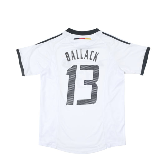 2002/03 Germany Home Shirt Adidas Ballack (L)