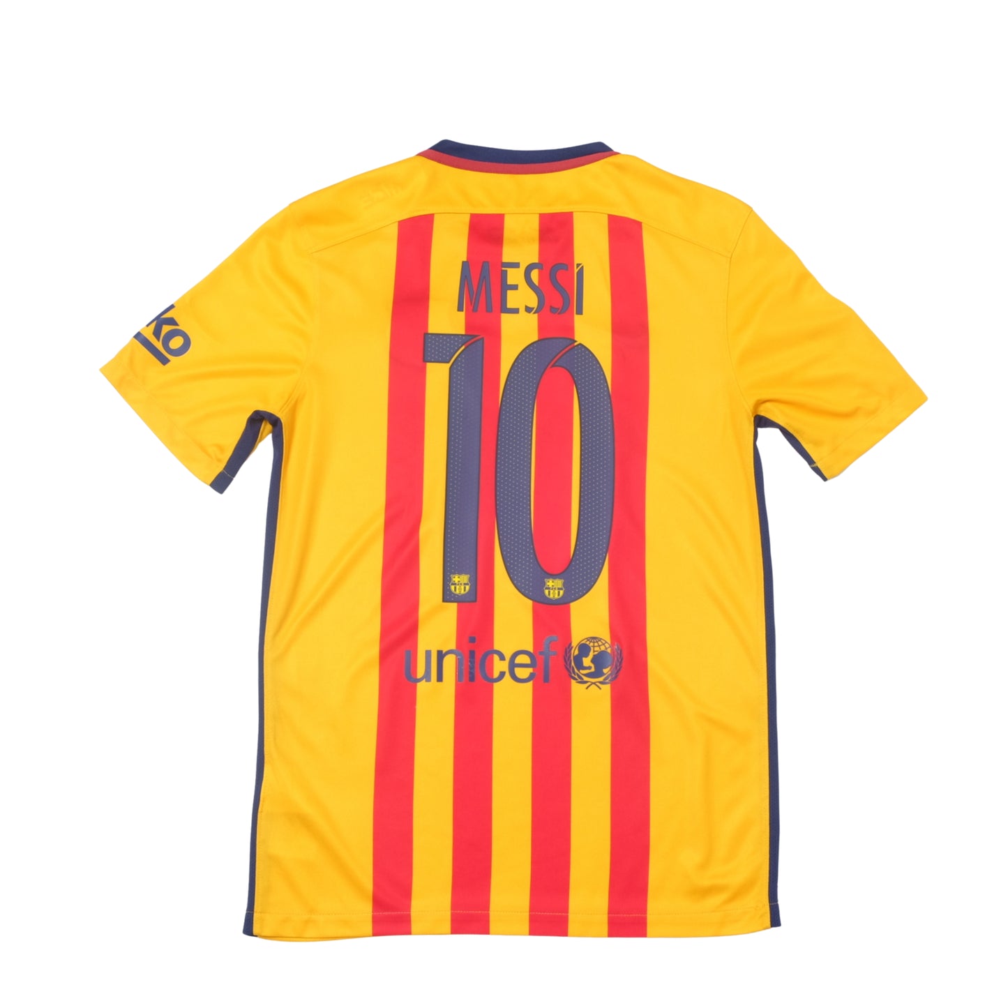 2015/16 Barcelona Away Shirt Nike Messi (M)