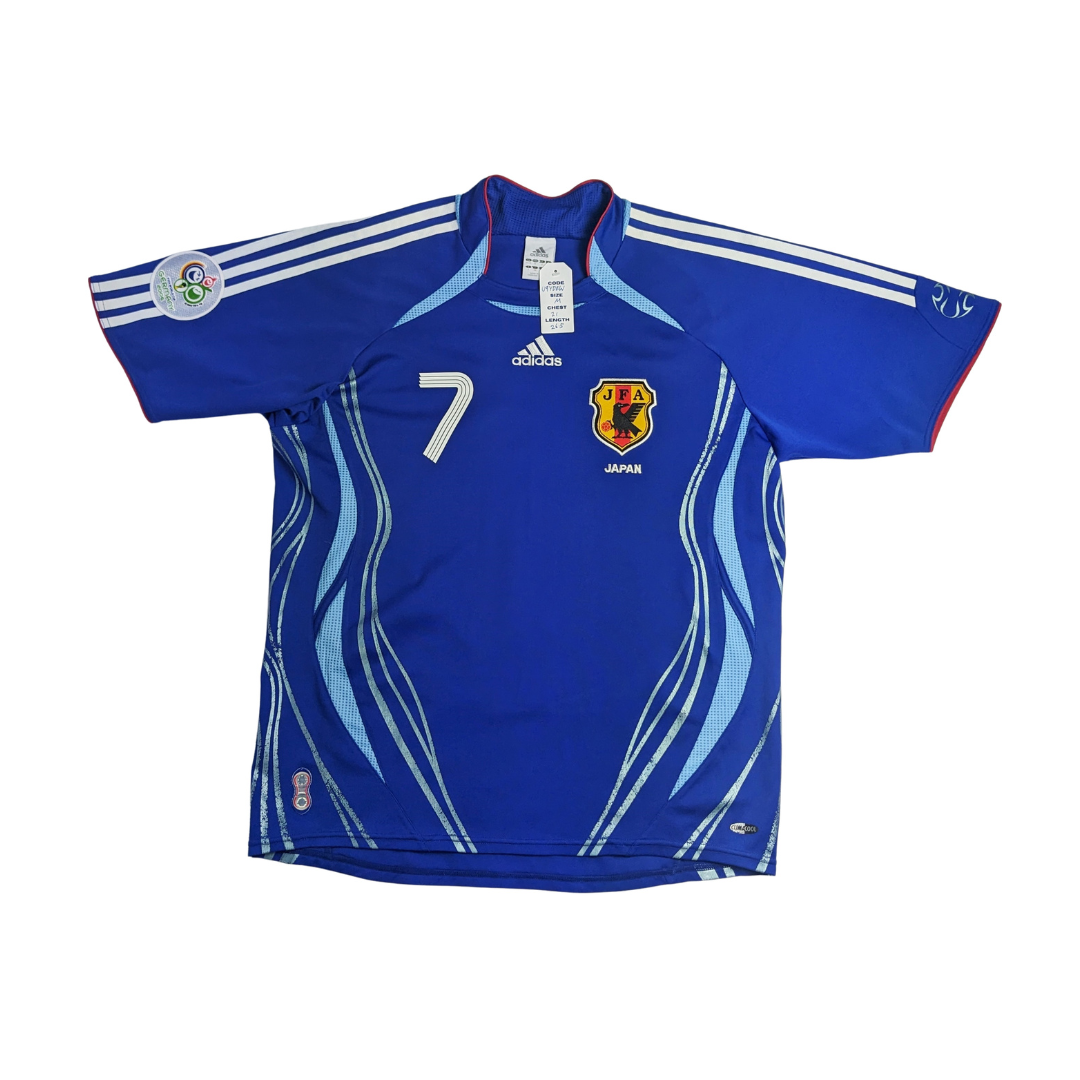 Japan Nakata Adidas Original 2006/2007 Home Football Shirt Medium