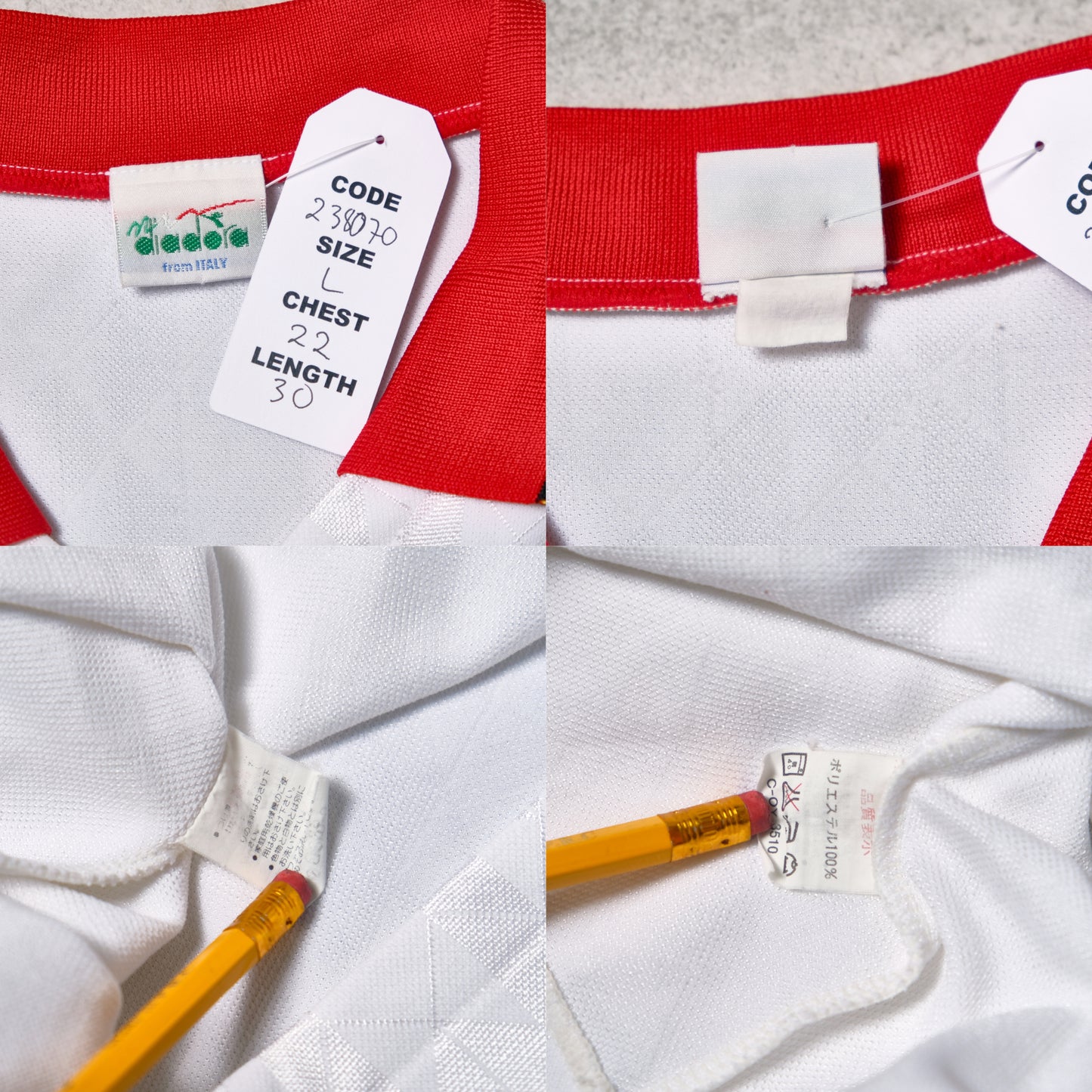 1992/94 Belgium Away Shirt Diadora (L)