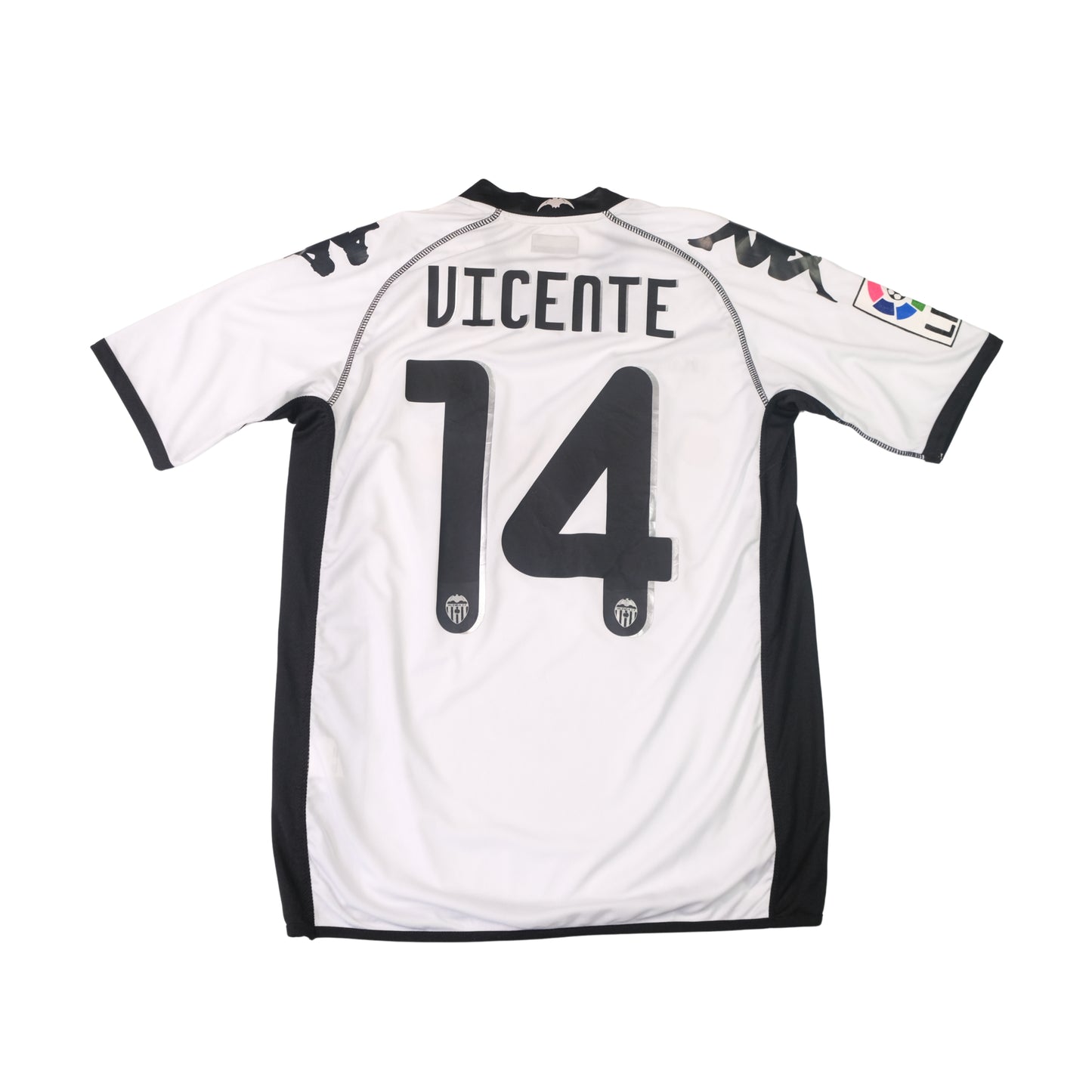 2010/11 Valencia Home Shirt Kappa Vicente (S)