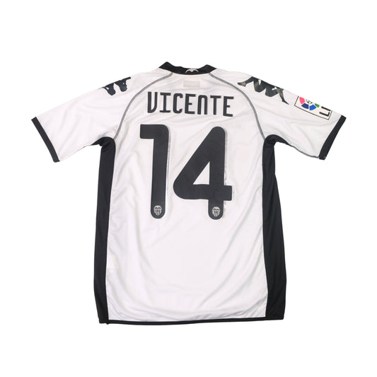 2010/11 Valencia Home Shirt Kappa Vicente (S)