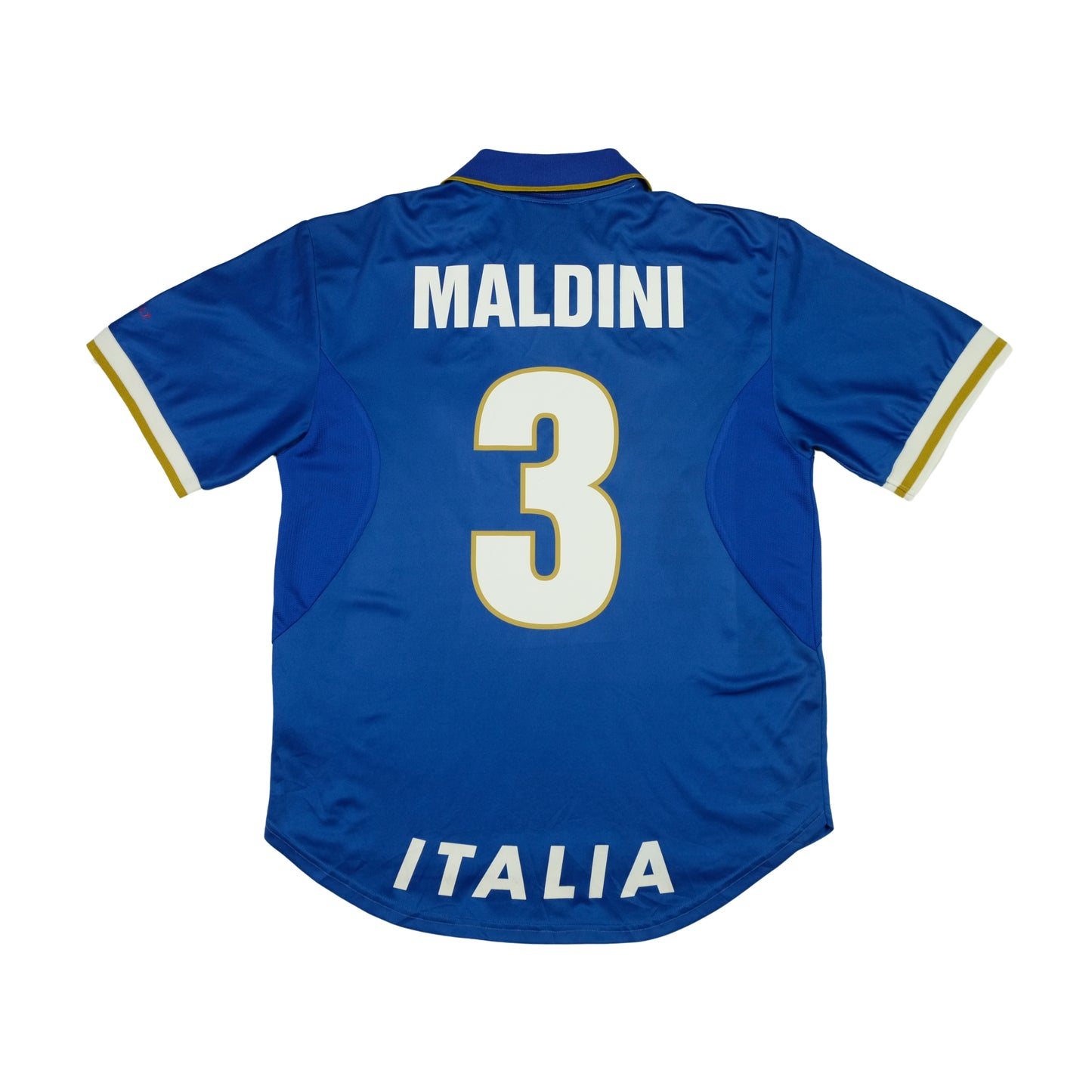 Italy Maldini 1996/1997 Nike Original Home Football Shirt Medium/Large
