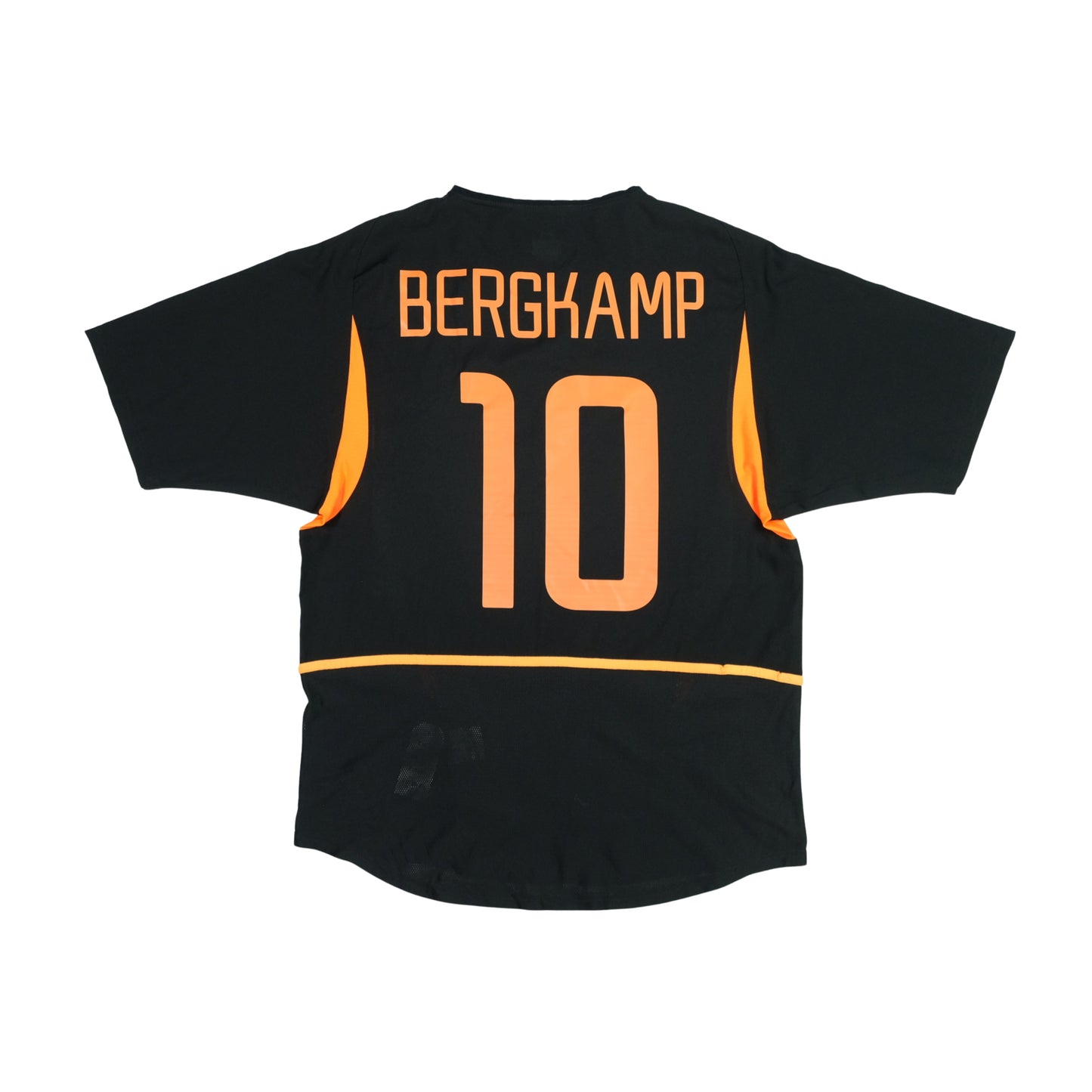 Holland/Netherlands Bergkamp Nike 2002/2004 Original Away Football Shirt Medium