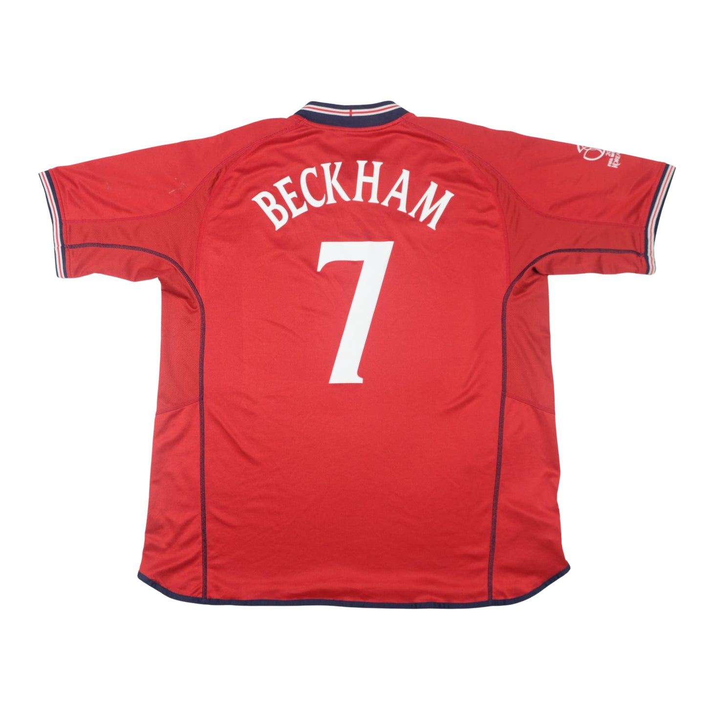 England Beckham Original 2002/2004 Home Football Shirt XL