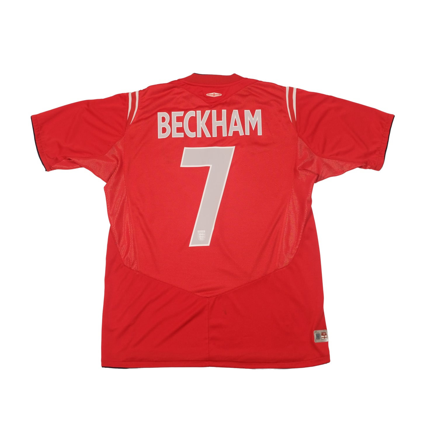 2004/06 England Away Shirt Umbro Beckham (M)