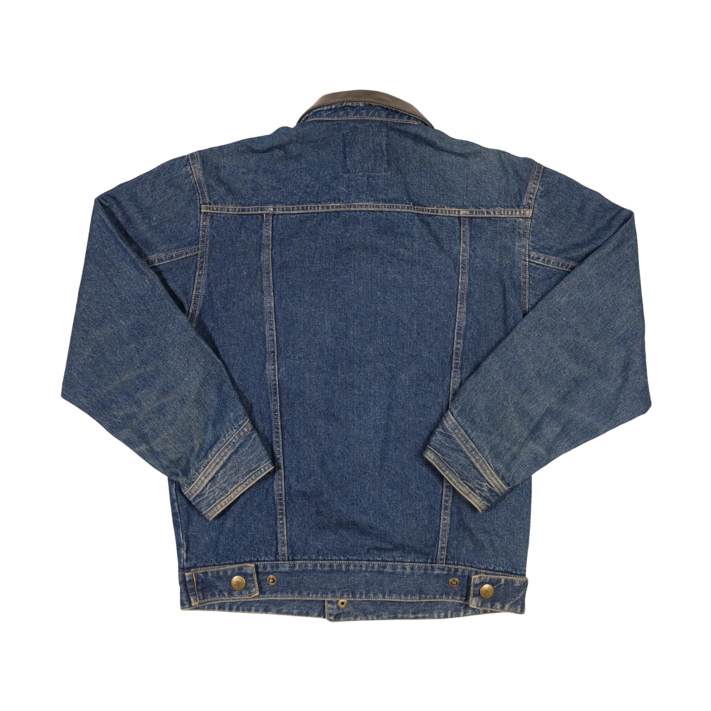 CP Company 1980s Vintage Denim Leather Jacket XS/S
