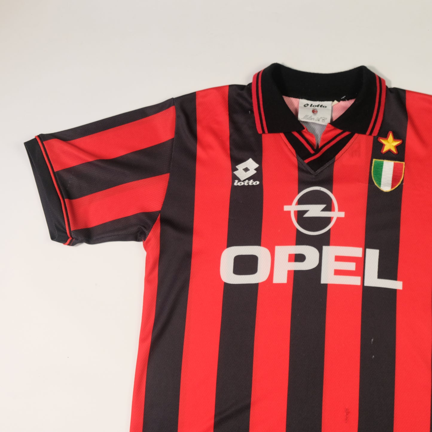 1996/97 AC Milan Home Shirt Lotto