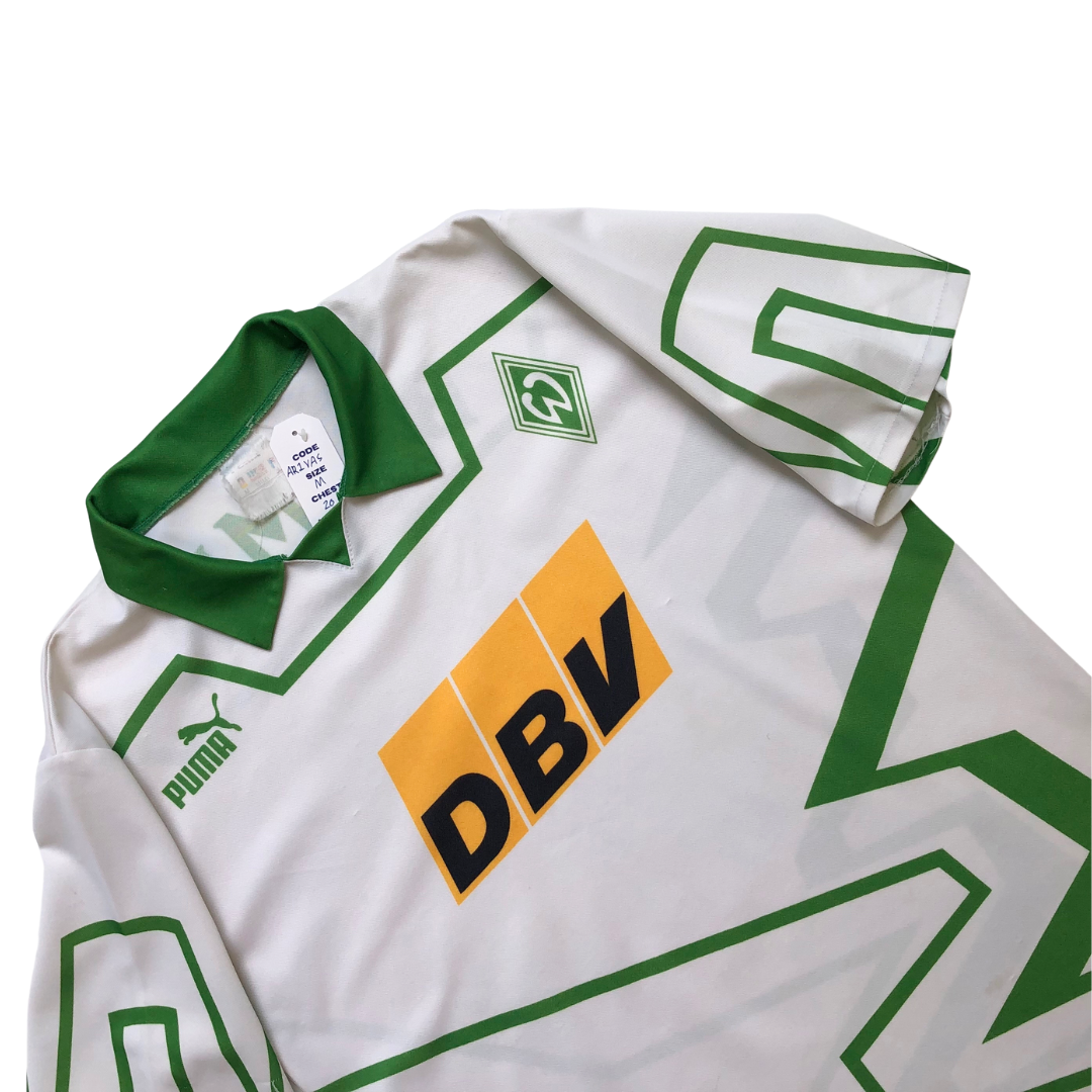 Werder Bremen Puma Original Away 1992/1993 Football Shirt Medium