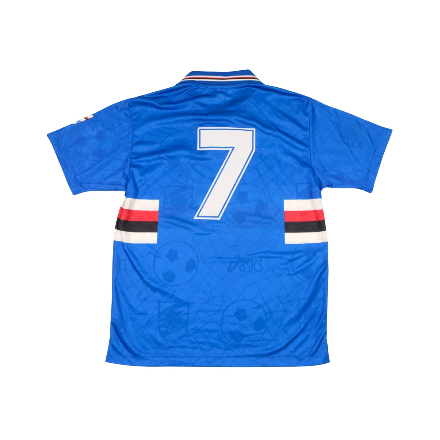 Sampdoria Original Asics 1995/1996 Home Vintage Football Shirt Large