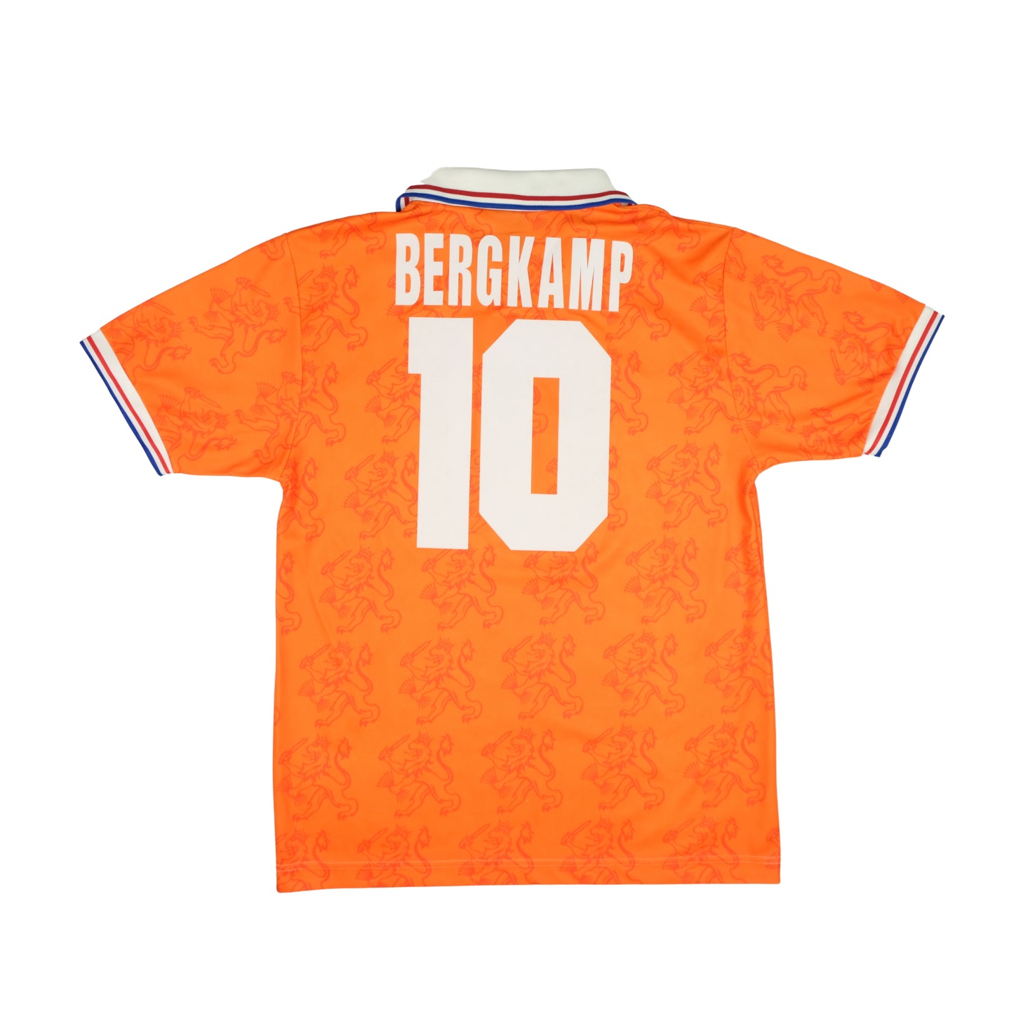 Holland/Netherlands Bergkamp 1994/1995 Original Home Football Shirt Lotto Large