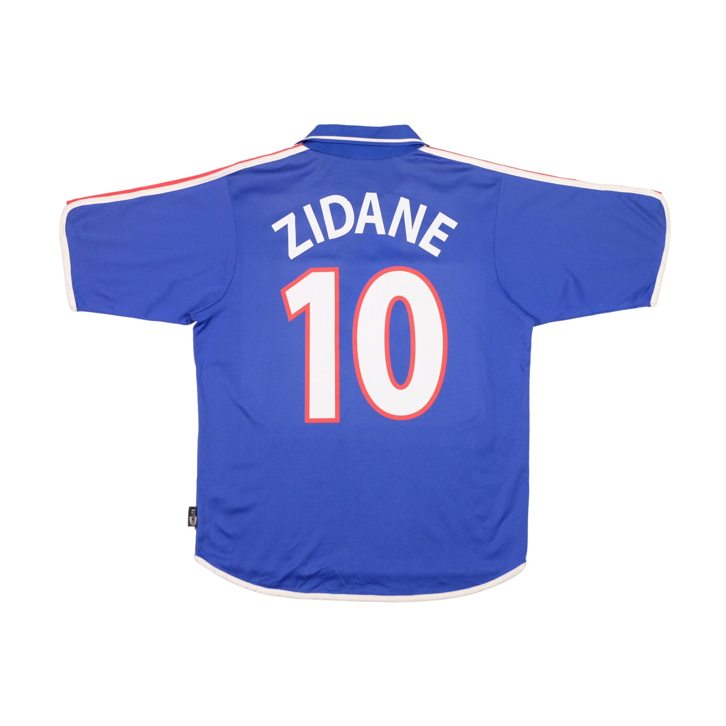 France Original Zidane 2000/2001 Adidas Home Football Shirt Large