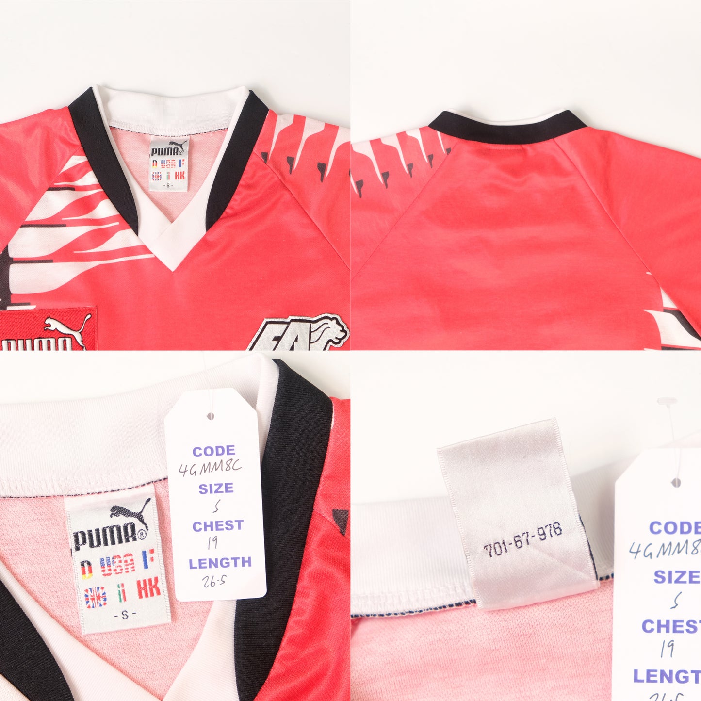 1994 Singapore Home Shirt Puma