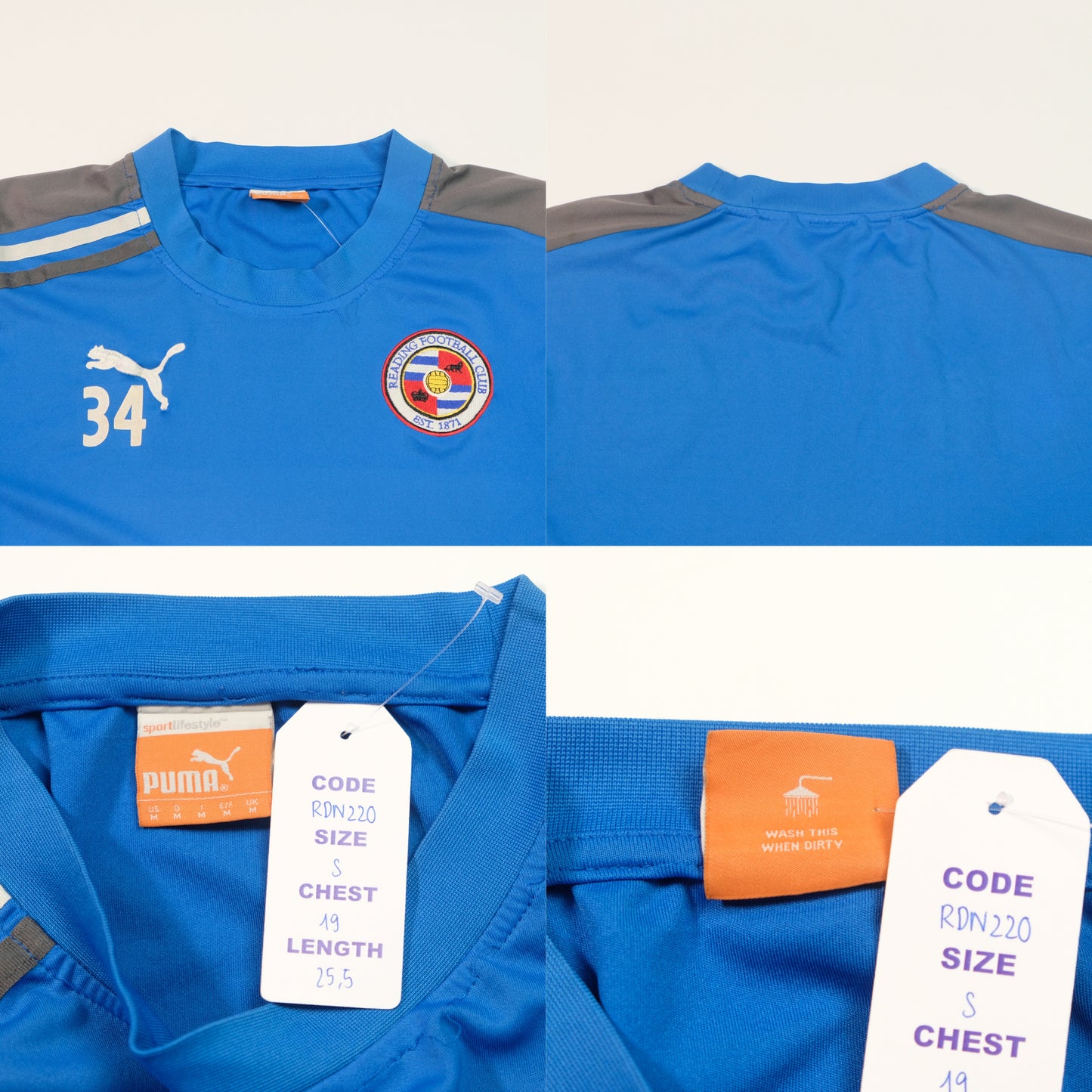 2011/12 Reading Training Shirt Puma (S)