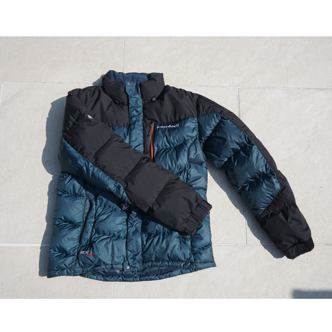 Montbell EX 700 Windstopper Vintage Puffer Jacket (L/XL)