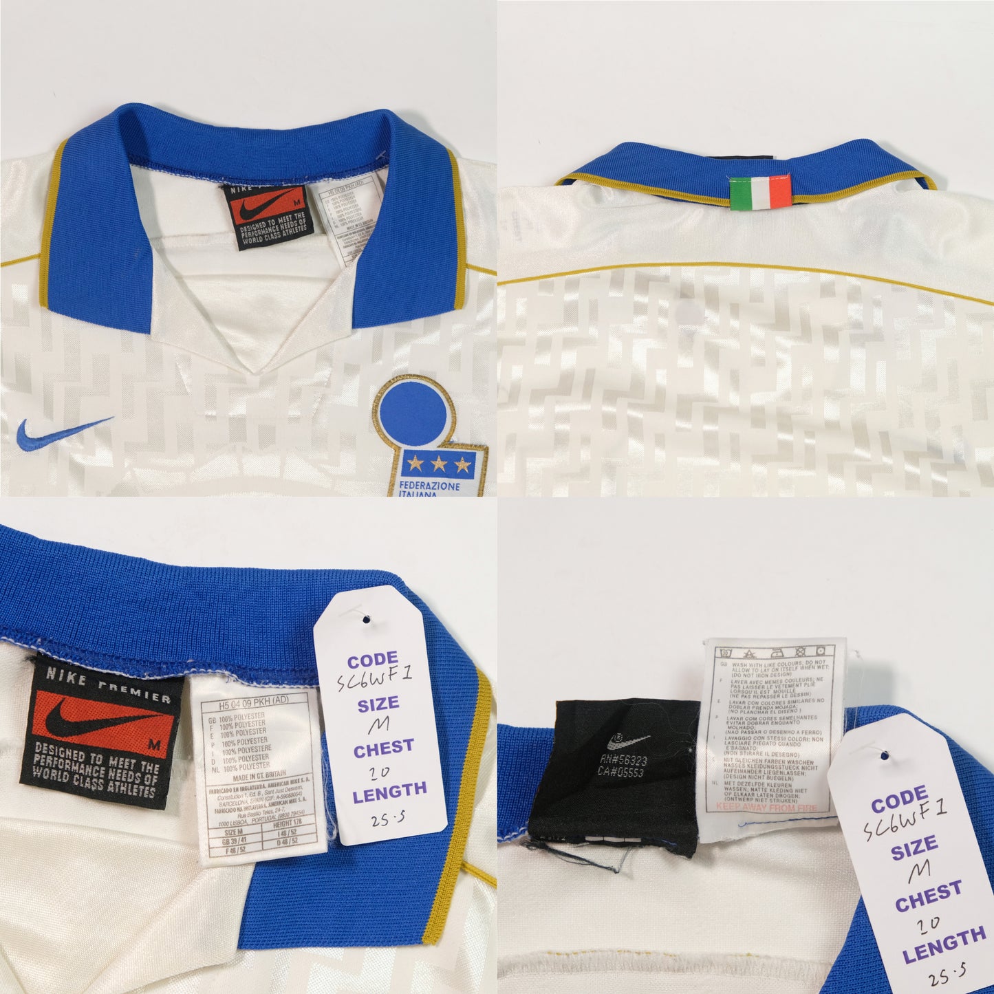 1994/96 Italy Away Shirt Nike