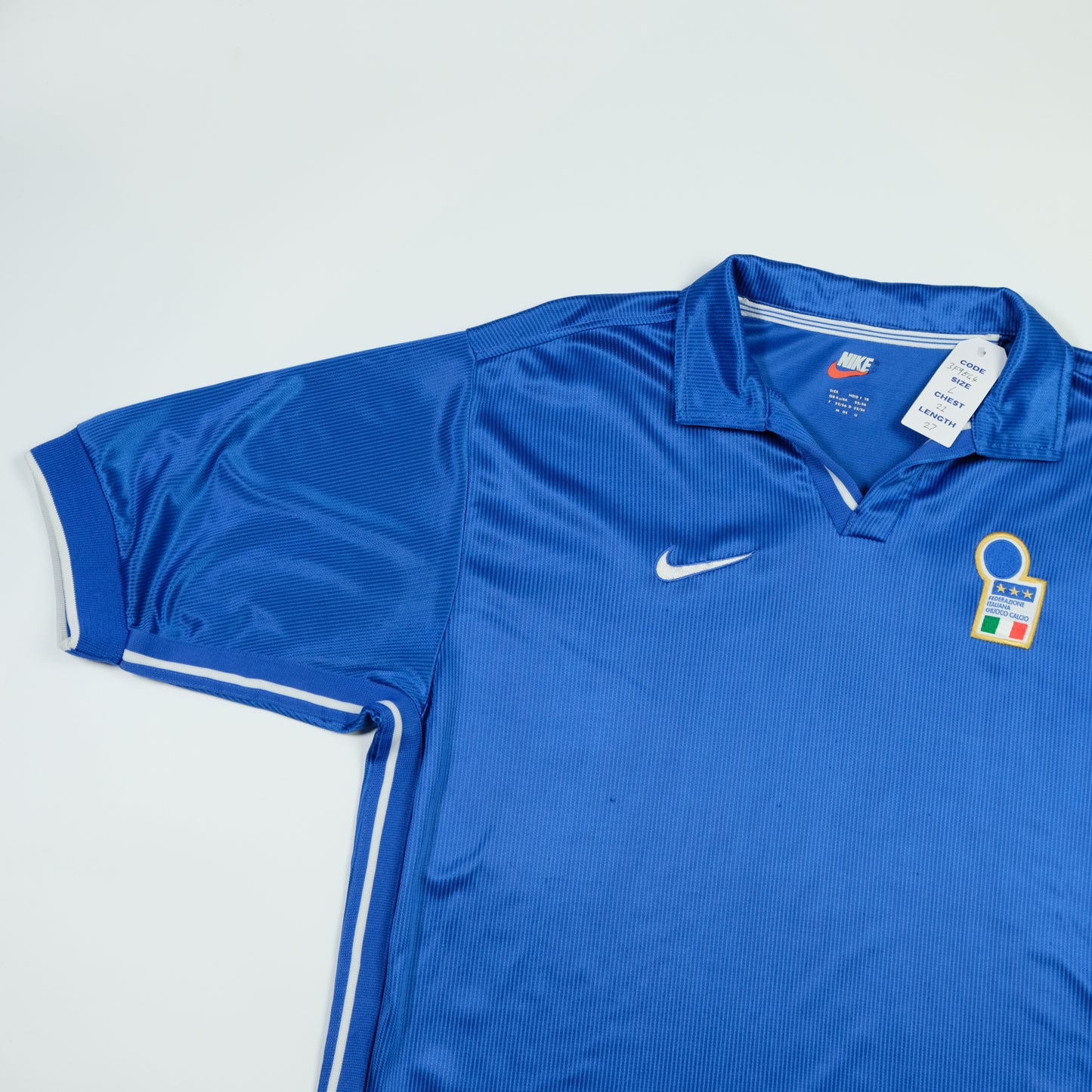 Italy 1997/1998 Nike Original Home Football Shirt Large