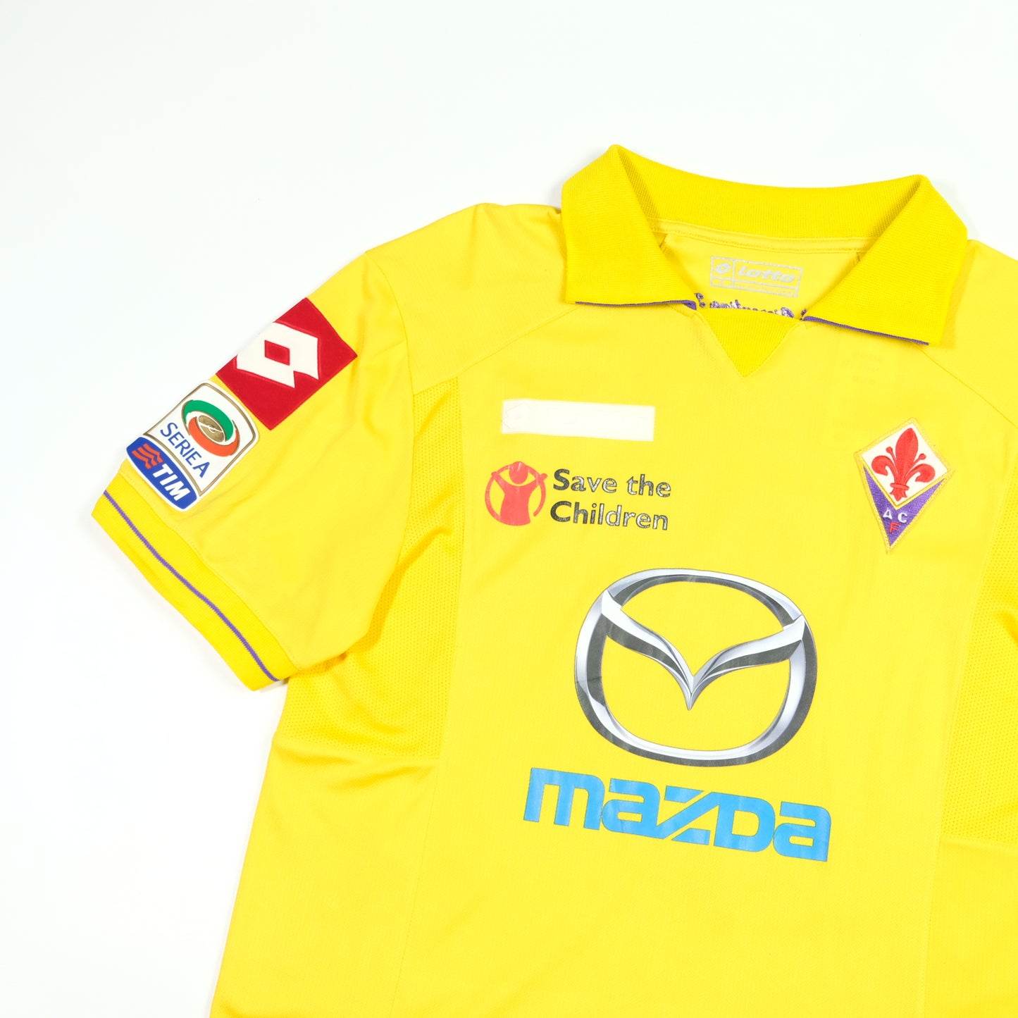 Fiorentina Italy 2011/2012 Vargas Original Third Football Shirt Lotto Small