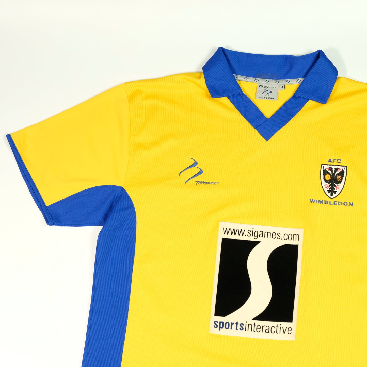 AFC Wimbledon 2002/2003 Topper Original Away Football Shirt Large