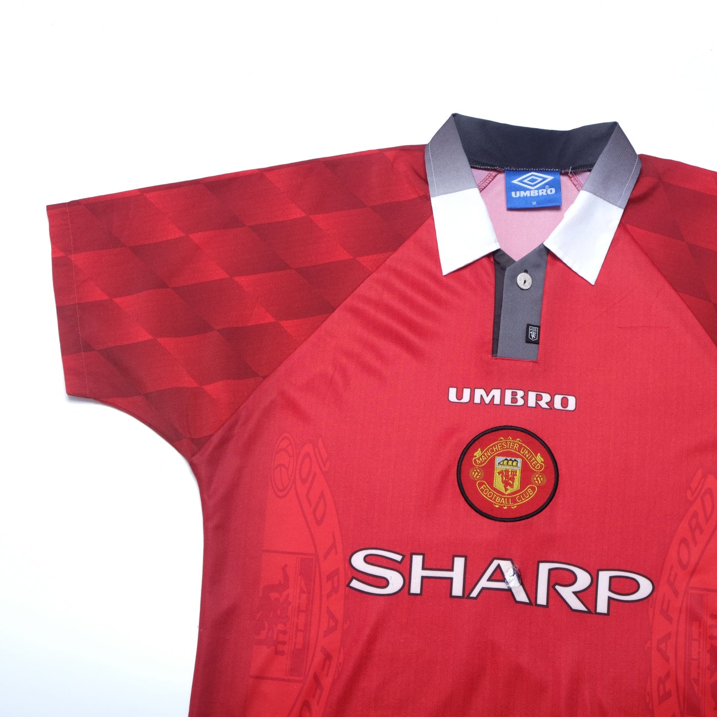 1996/98 Manchester United Home Shirt Umbro (L)