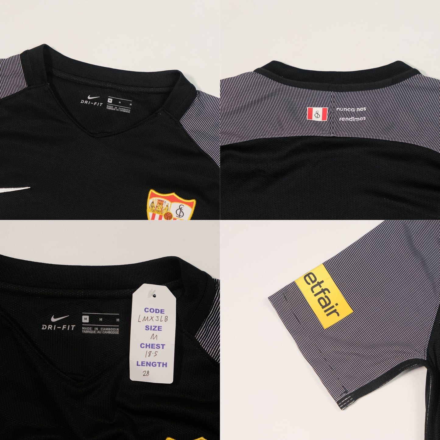 2018/19 Sevilla Third Shirt Nike (M)