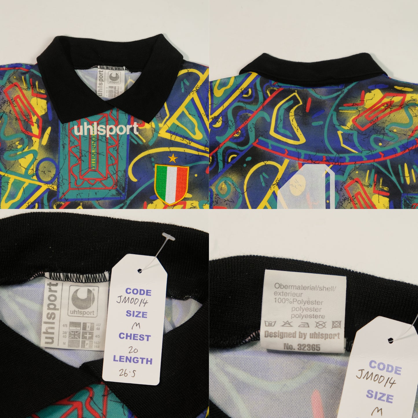 1988/89 Inter Milan Goalkeeper Shirt Uhlsport