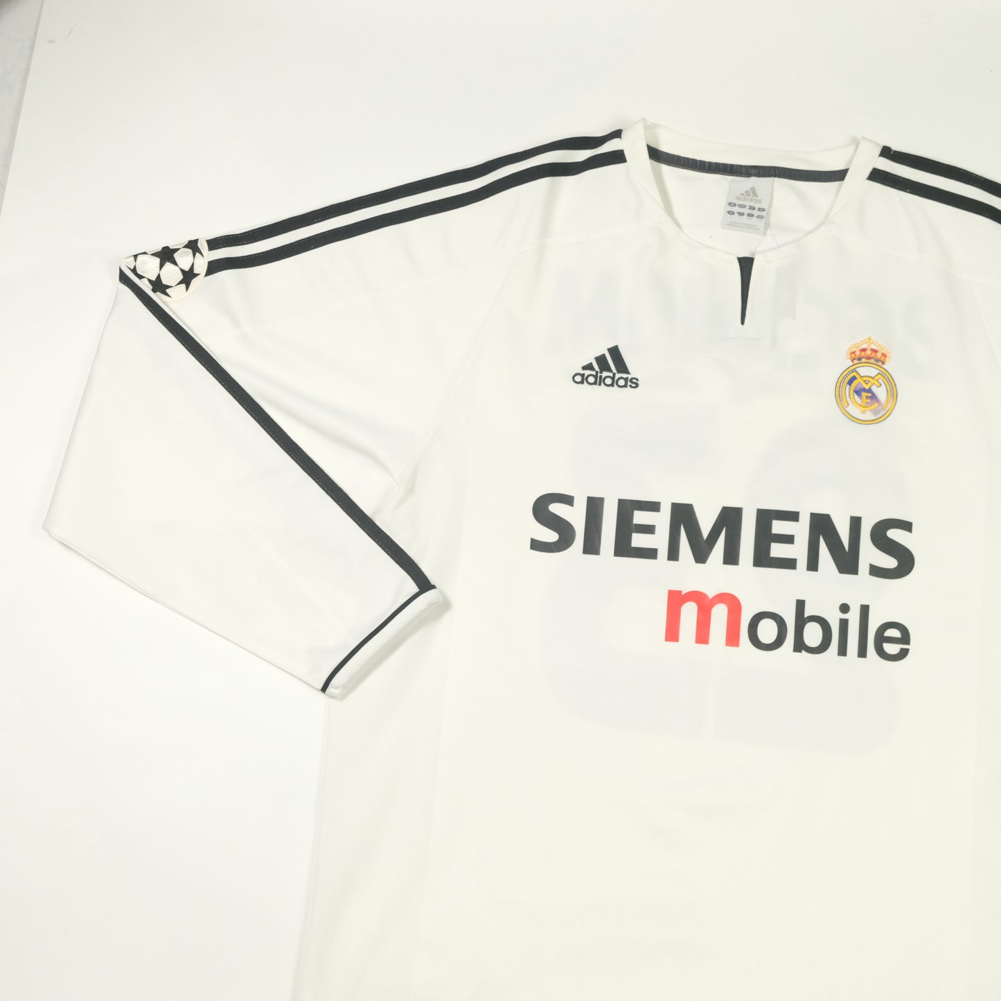 2003/2004 Real Madrid Beckham Home Shirt Adidas