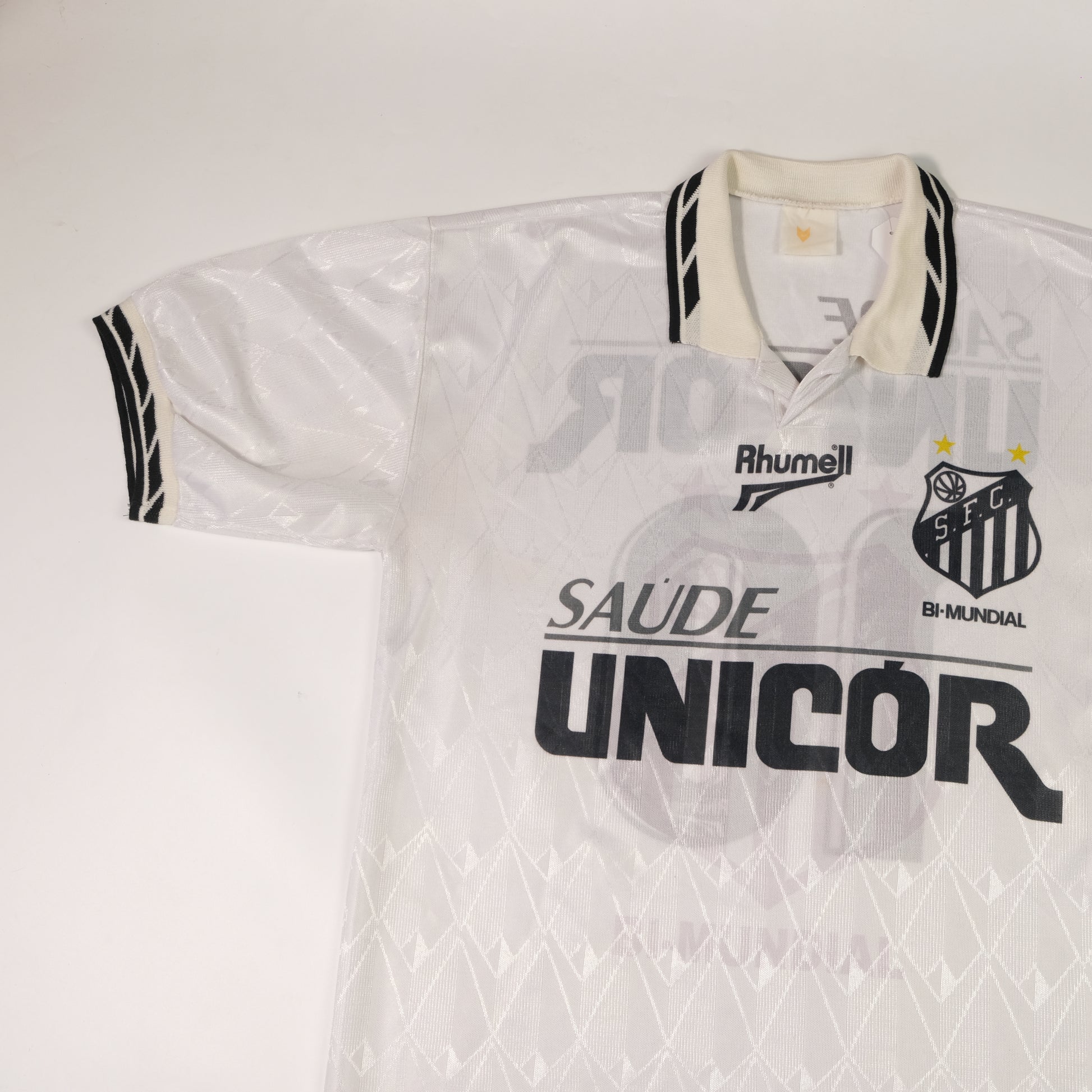 1996 Santos Home Shirt Rhummel