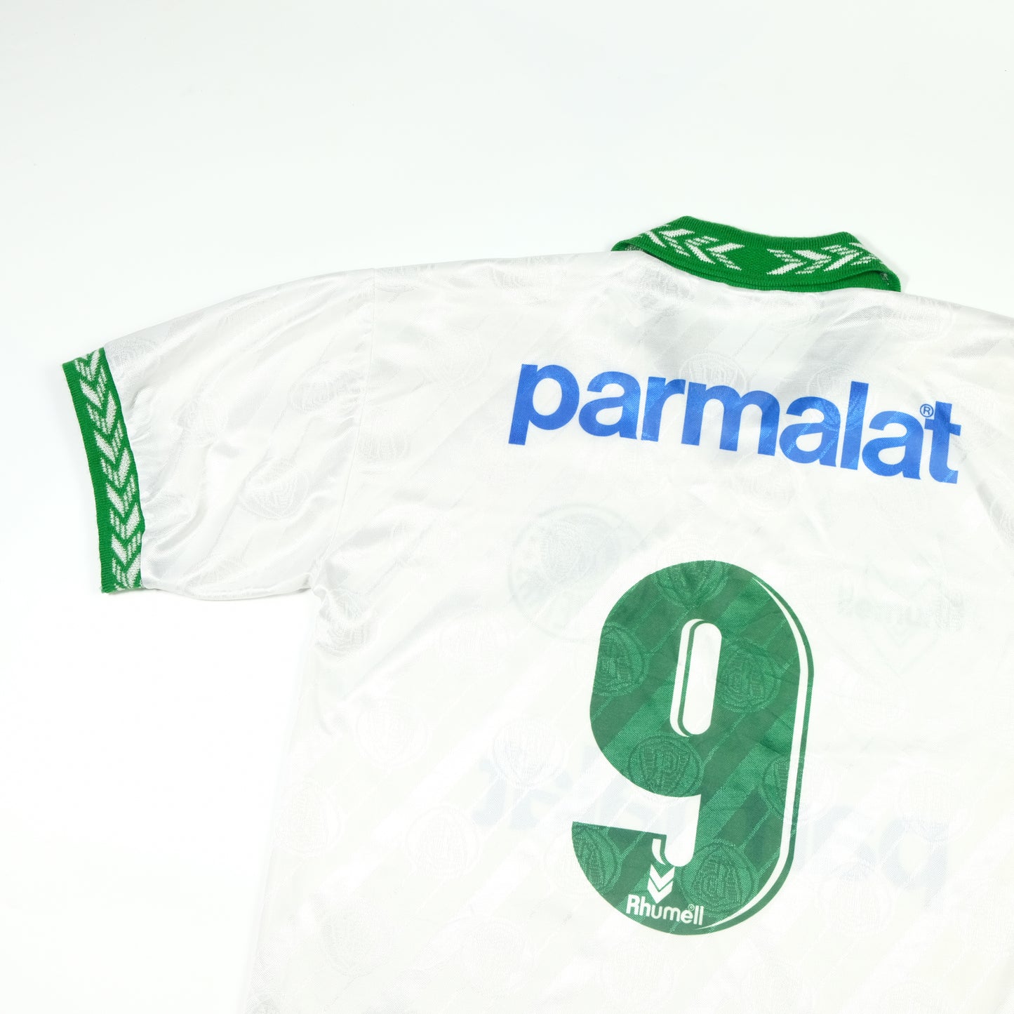 Palmeiras (Brazil) Rhummel Parmalat Original 1994/95 Away Football Shirt Large