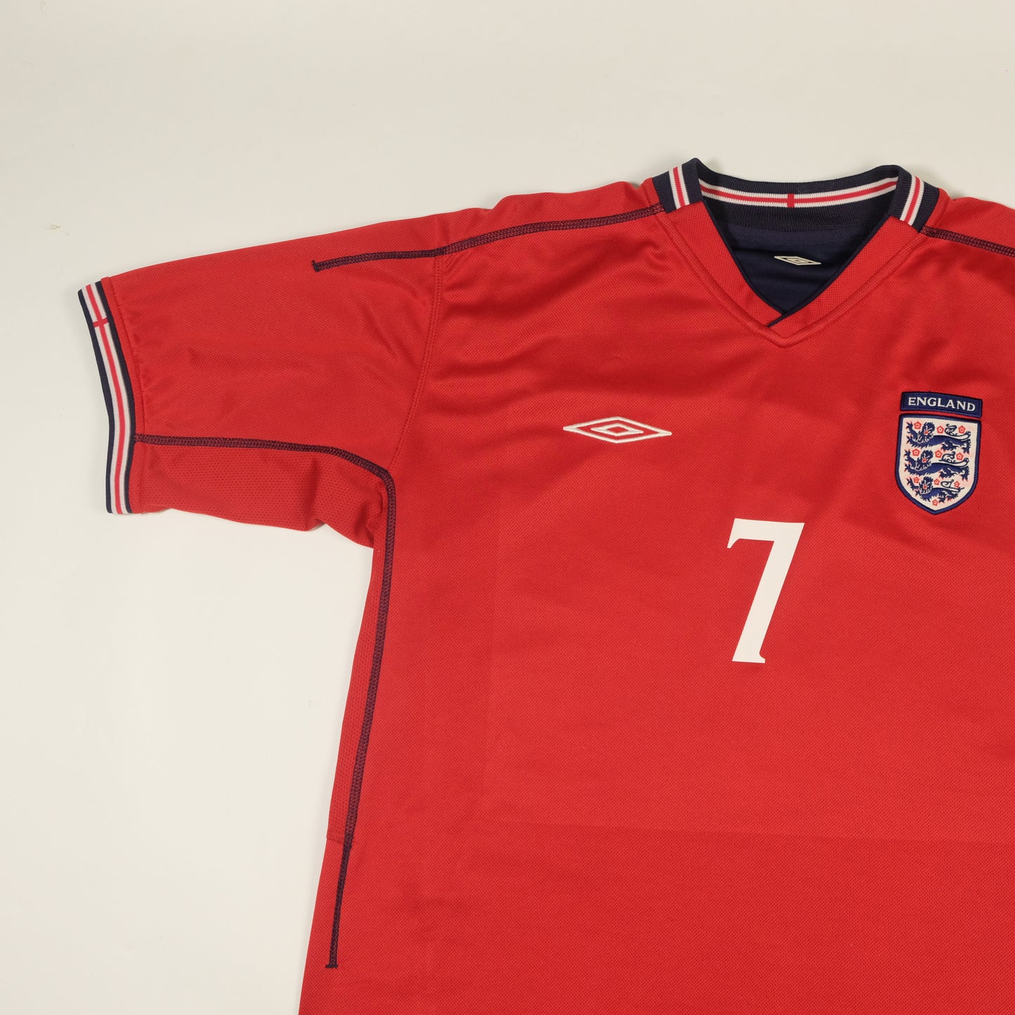 2002/04 England Away Shirt Umbro Beckham