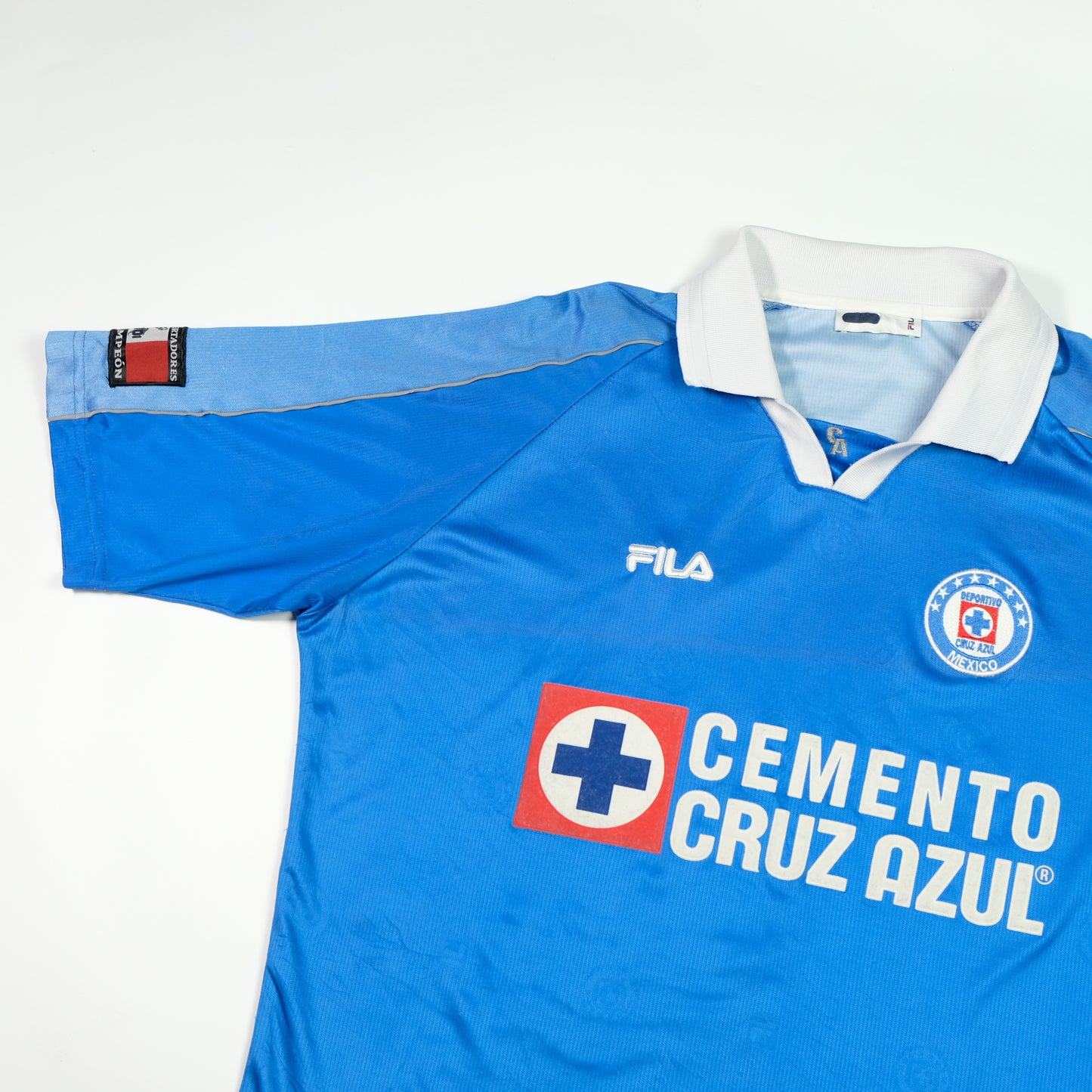 Cruz Azul Mexico 1999/2000 Fila Home Football Shirt XL