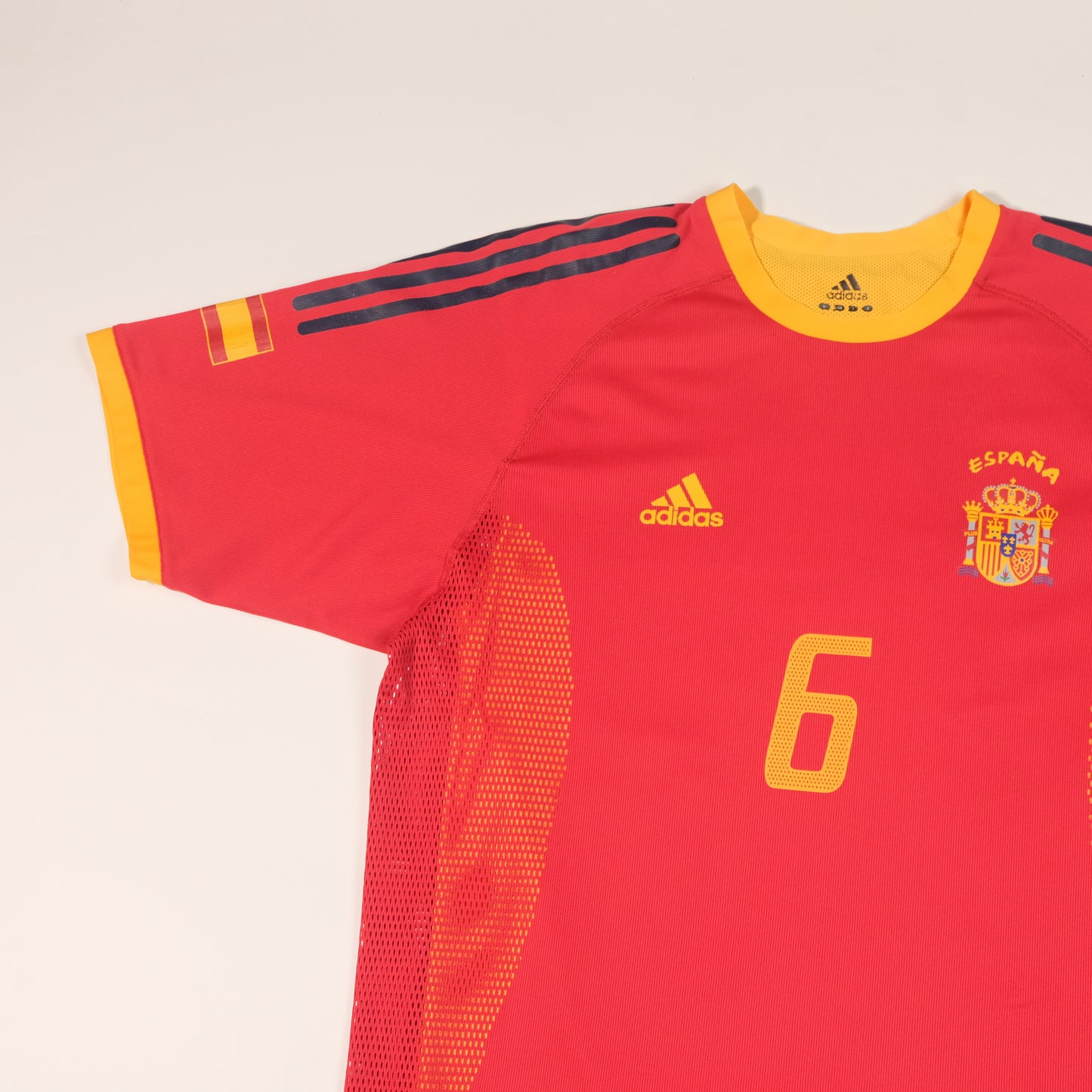 2002/03 Spain Home Shirt Hierro Adidas (M)