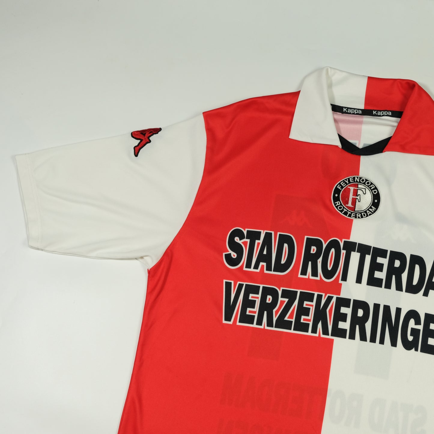 Feyenoord Ono 14 Original Kappa 2001/2002 Home Vintage Football Shirt Medium